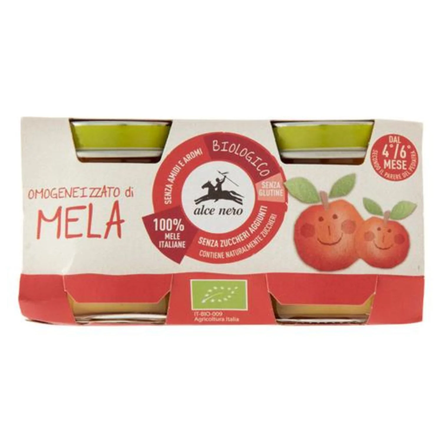 Alce Nero - Omogeneizzato Biologico Frutta: Confezione 2x80 gr - Image 4