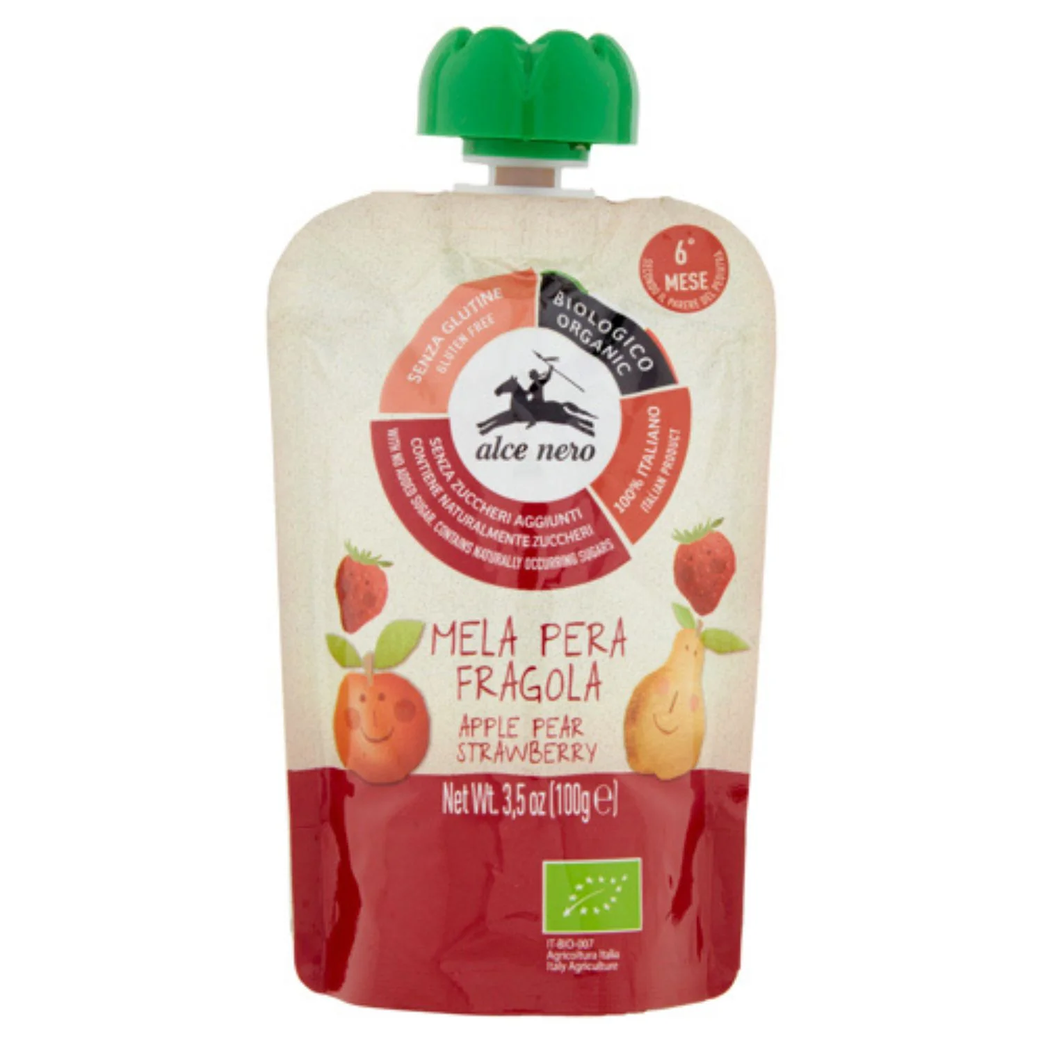 Alce Nero - Purea Di Frutta Doypack 100gr - Image 6