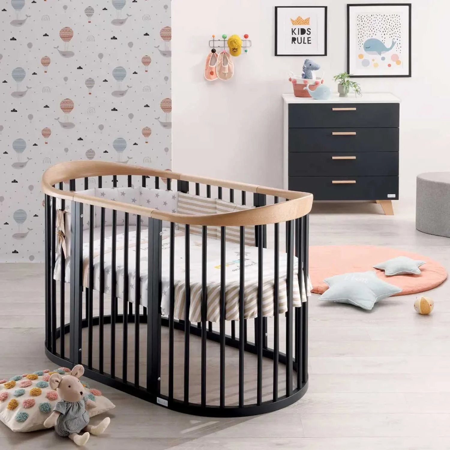Azzurra Design - Culla Lettino Ovale Wave