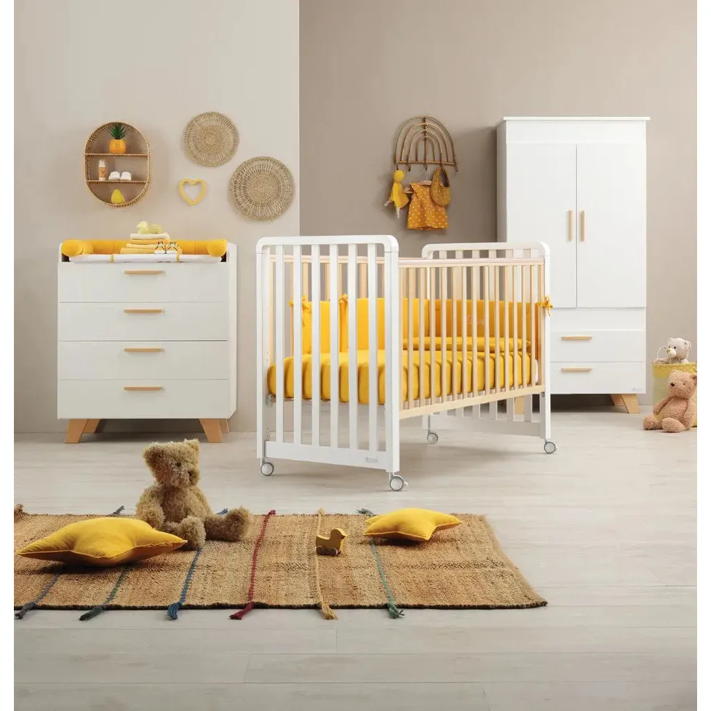 Azzurra Design - Lettino Glam  9 In 1 + Materasso + Completo Piumone Glam - Image 2