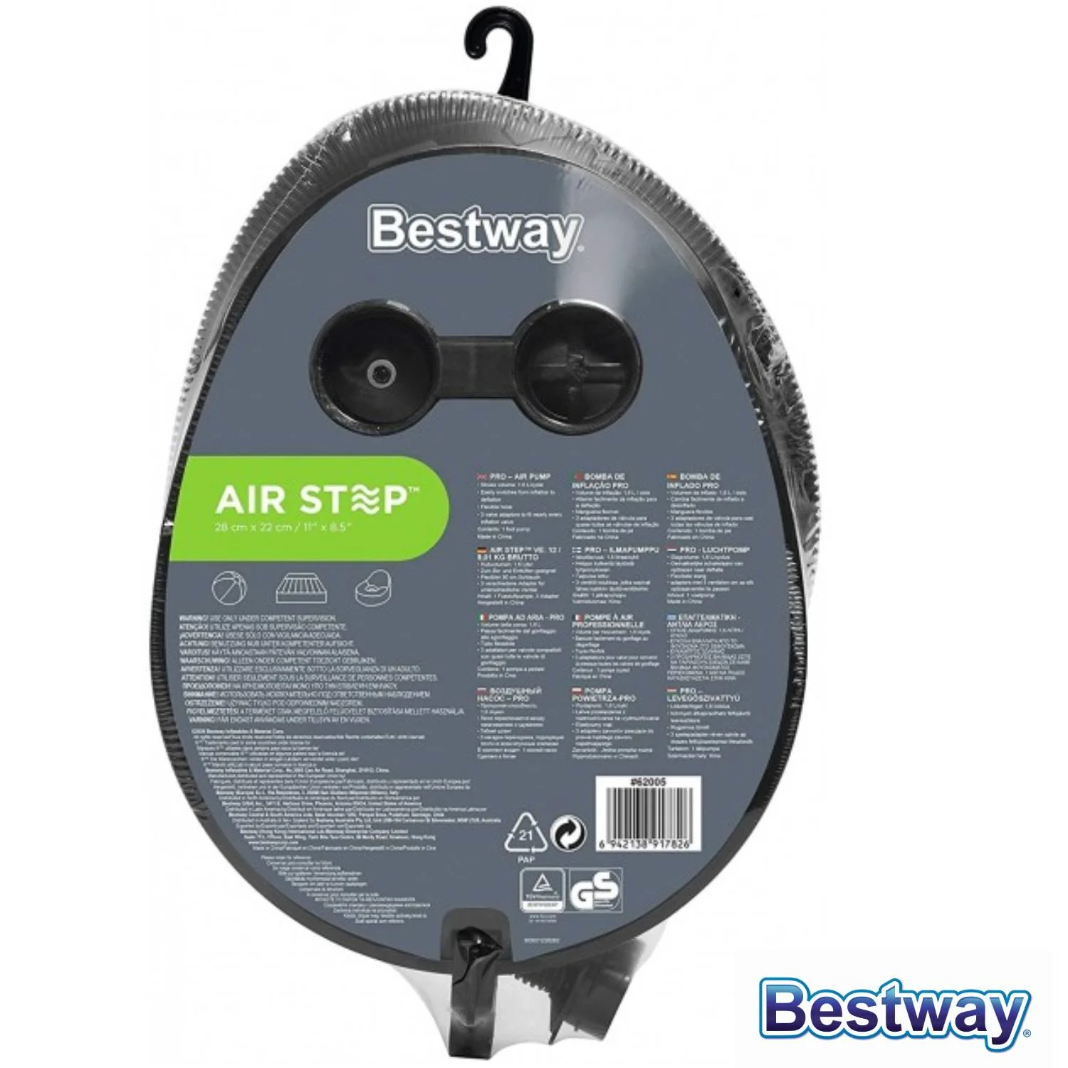 Bestway - Pompa A Piede Cm. 29X22 - Image 2