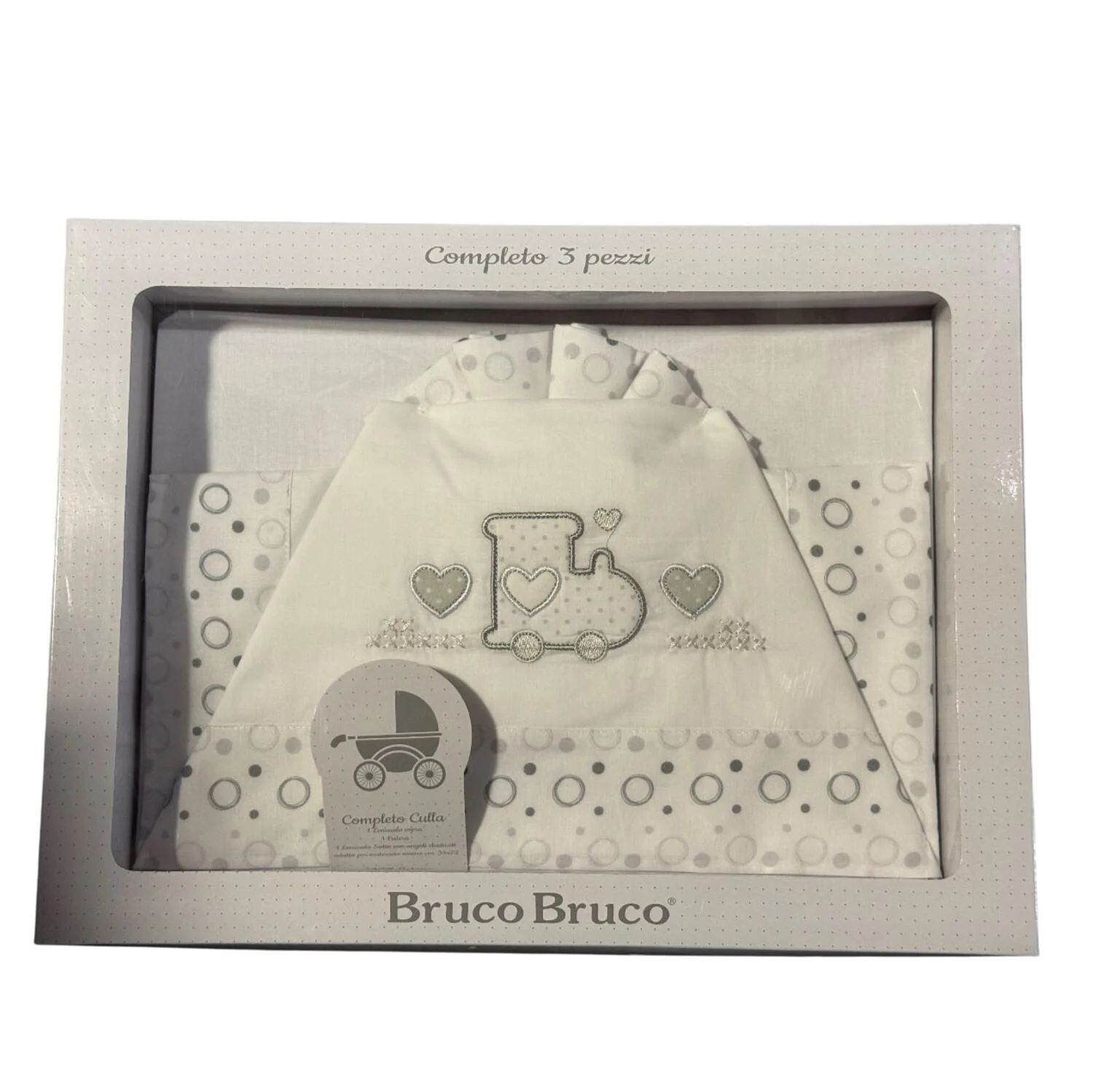 Bruco Bruco - Set Culla Grigio