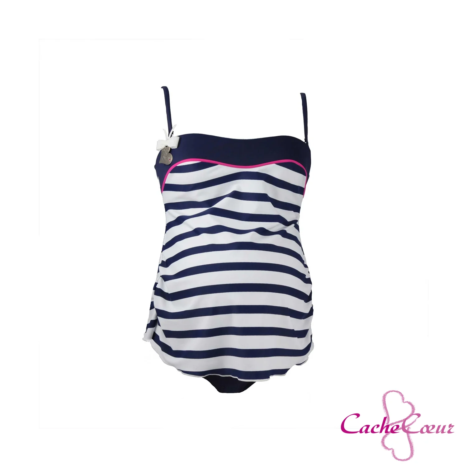 Cache Coeur - Costume da Bagno Takini Maternità Modello Marina - Image 4