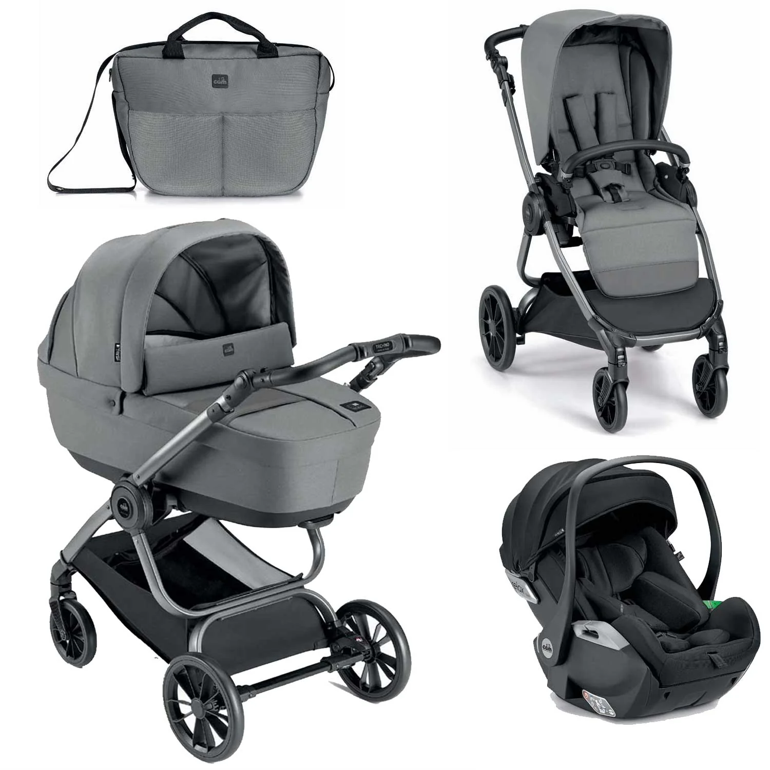 Cam - Trio Techno Babila Con Seggiolino Auto Relax Isize - Image 14
