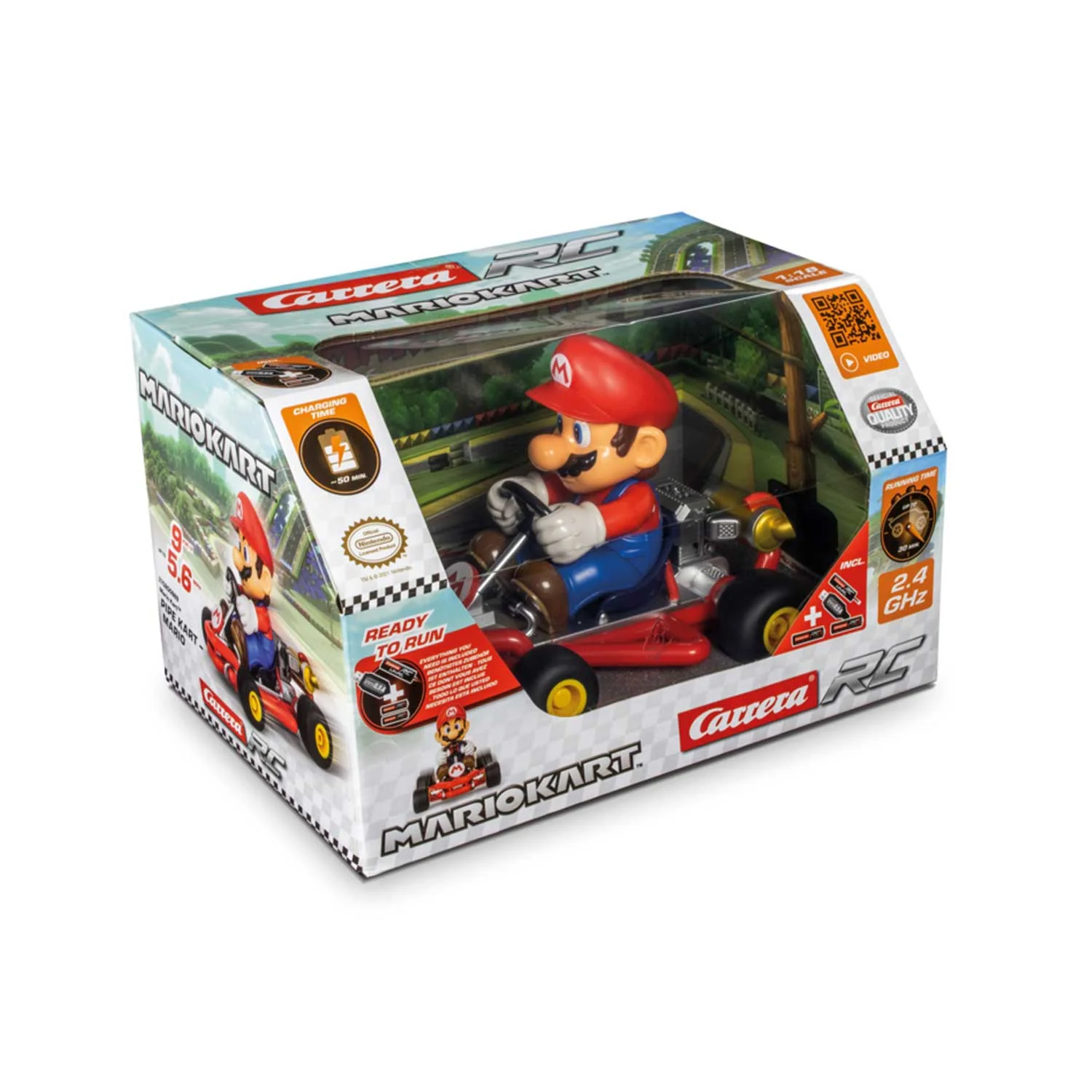 Carrera - Super Mario Radiocomando Pipe Kart 2,4GHz - Image 6