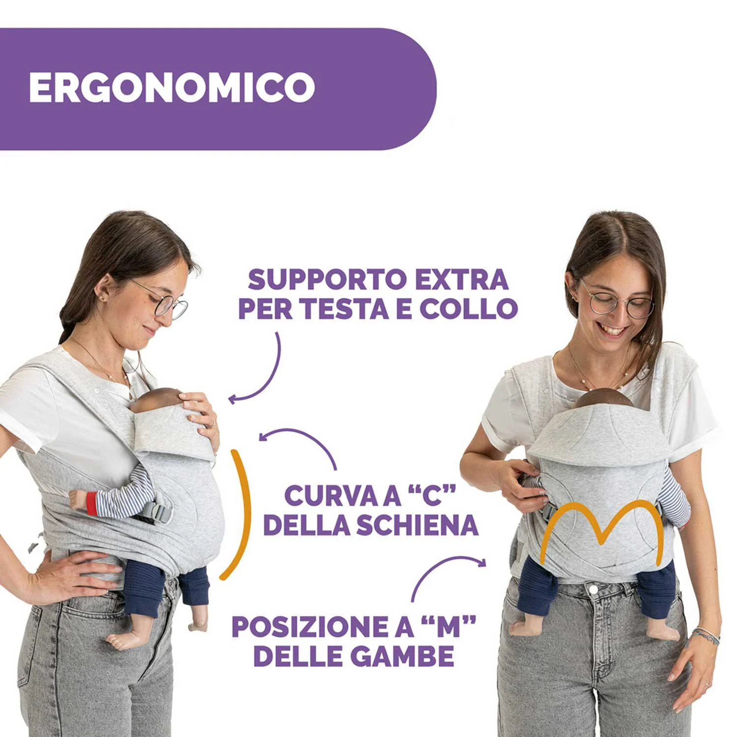 Chicco - Marsupio Comfygrow Boppy - Image 3