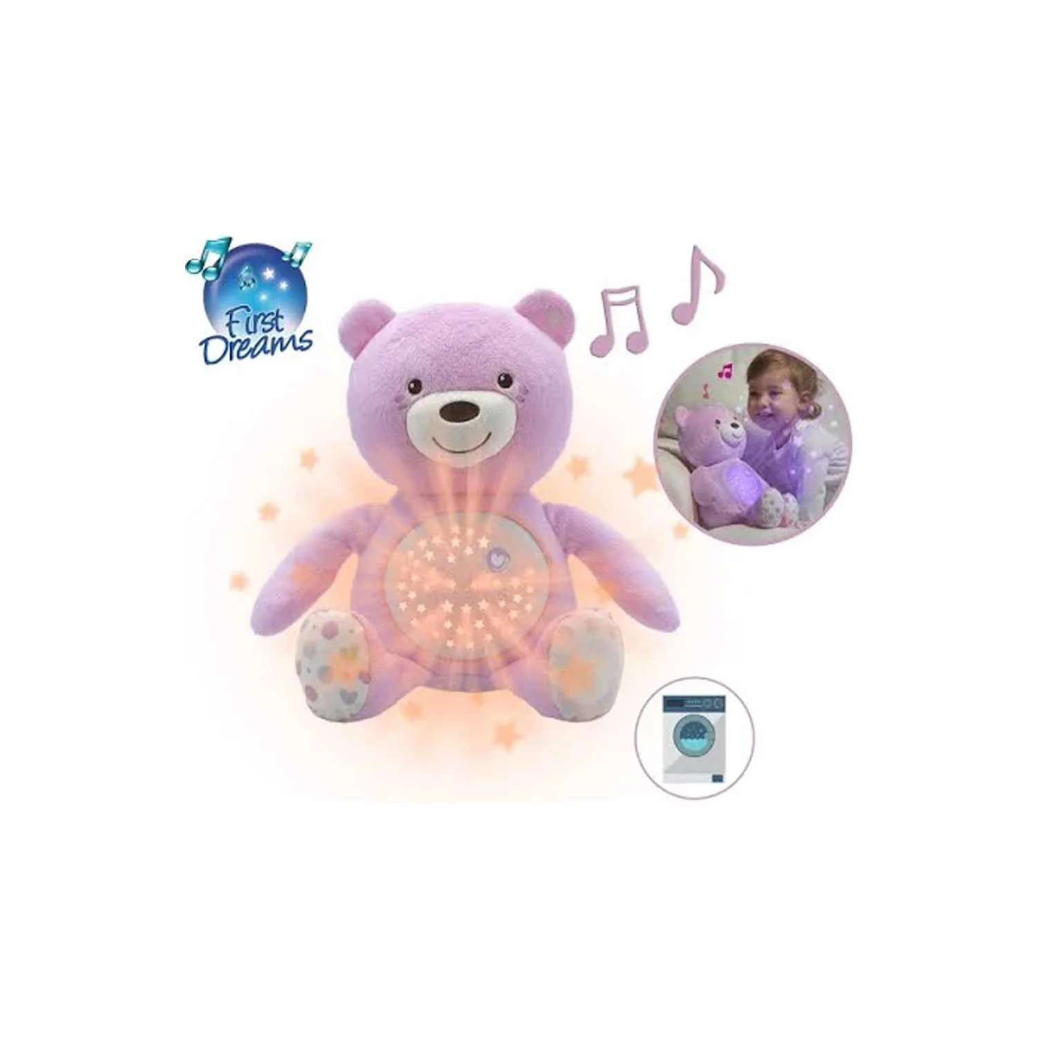 Chicco - Pupazzo proiettore Baby Bear First Dreams - Image 3