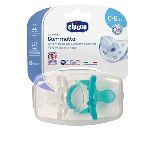 Chicco - Succhietto Gommotto Physio Soft in Silicone 2pz - Image 3