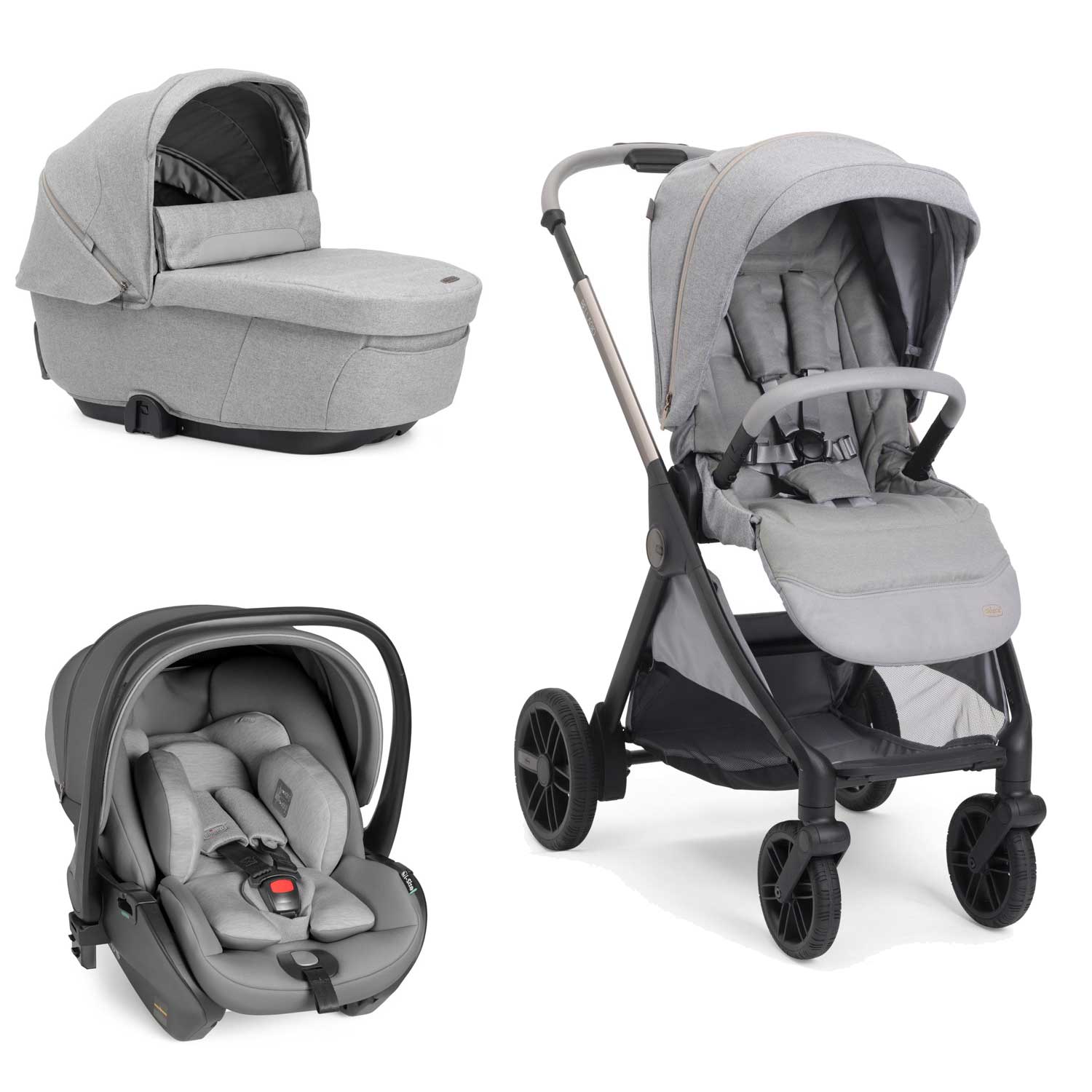 Chicco - Trio Bellagio 2.0 Comfort Con Seggiolino Auto First Seat Recline - Image 4