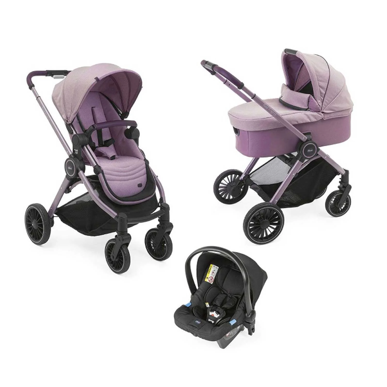 Chicco - Trio Best Friend Pro Light + Seggiolino Auto Kory Isize R129 - Image 7