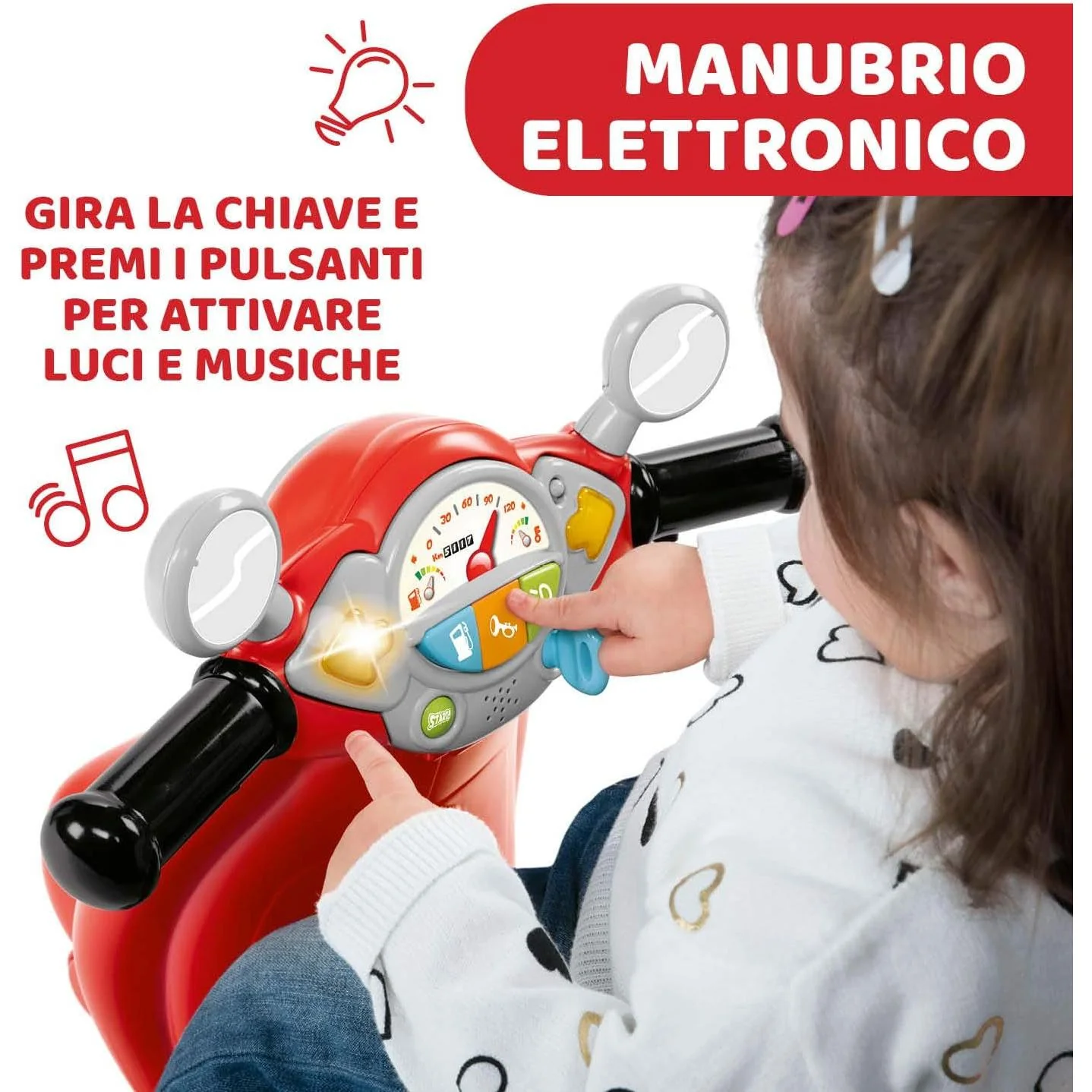 Chicco - Vespa Primavera Cavalcabile Evolutivo - Image 6