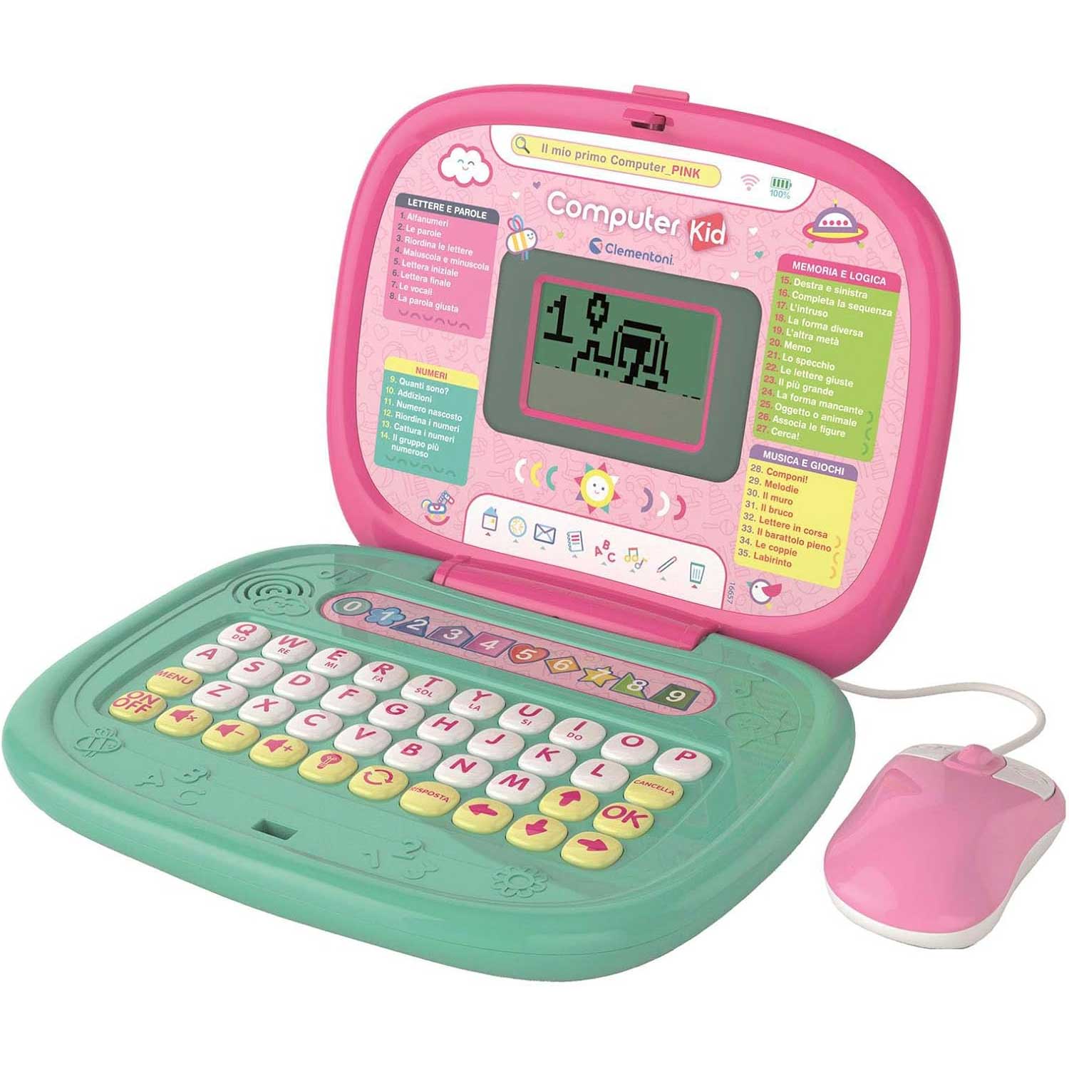 Clementoni - Sapientino Il Mio Primo Computer Pink - Image 2