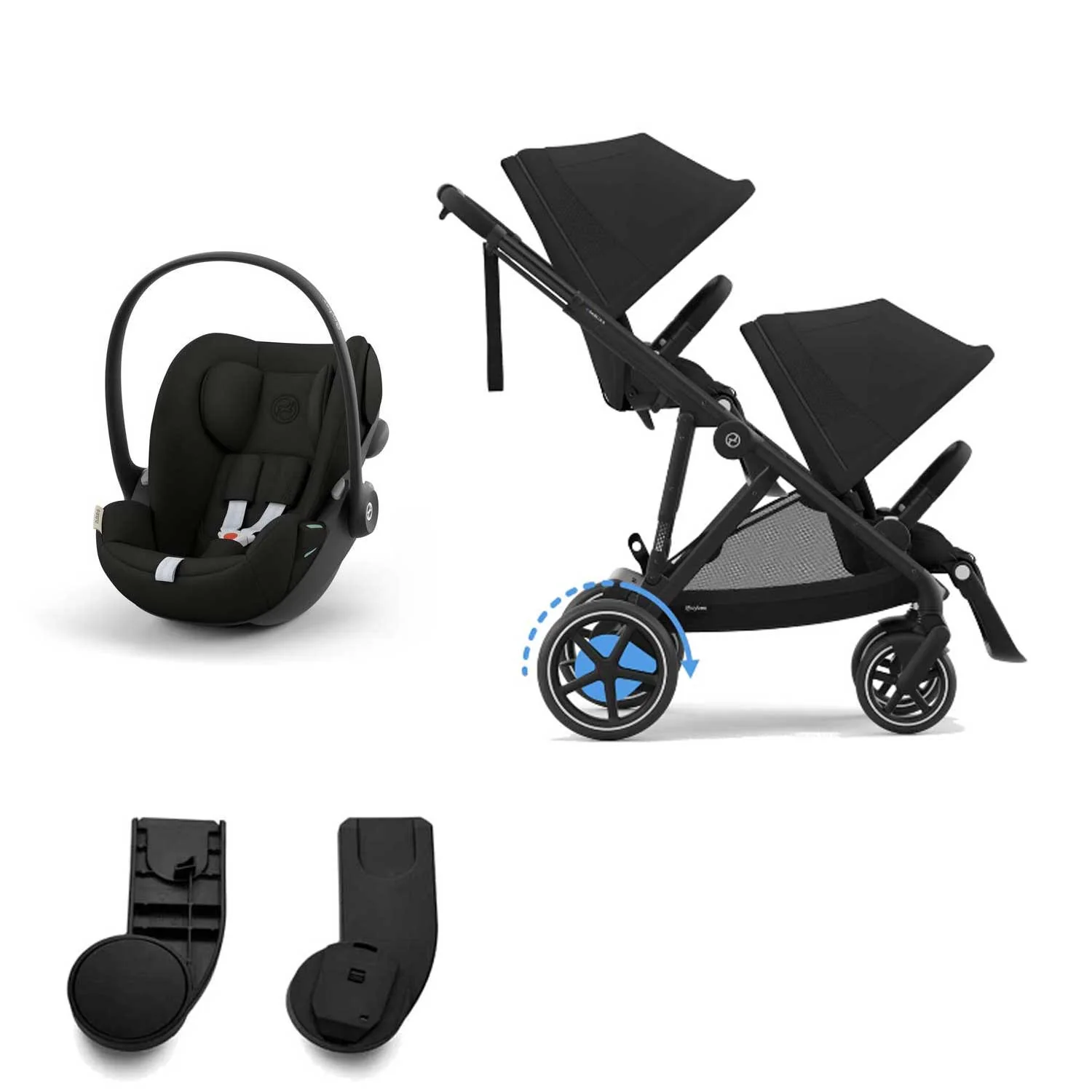 Cybex - E Gazelle S con seconda seduta e Cloud G Isize Plus - Image 10