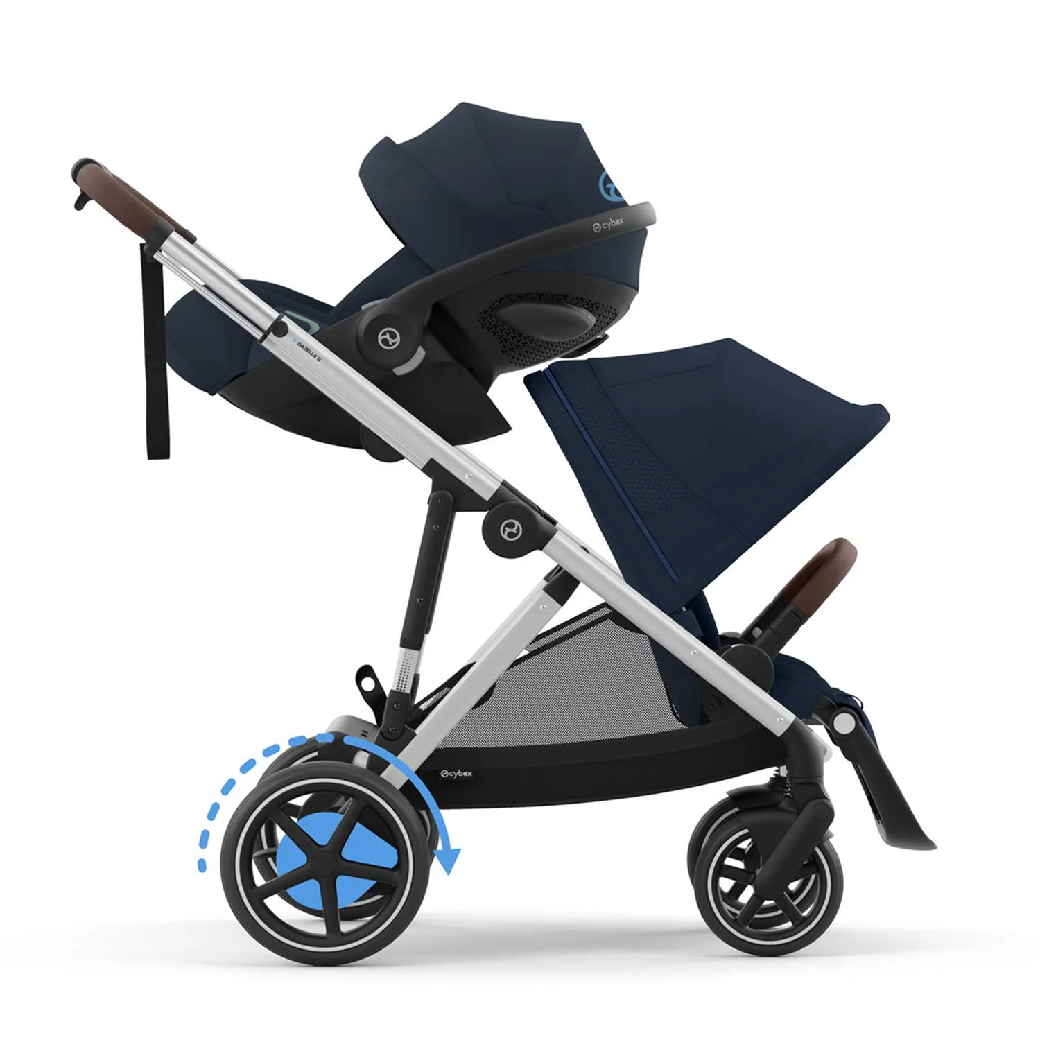 Cybex - E Gazelle S con seconda seduta e Cloud G Isize Plus - Image 6