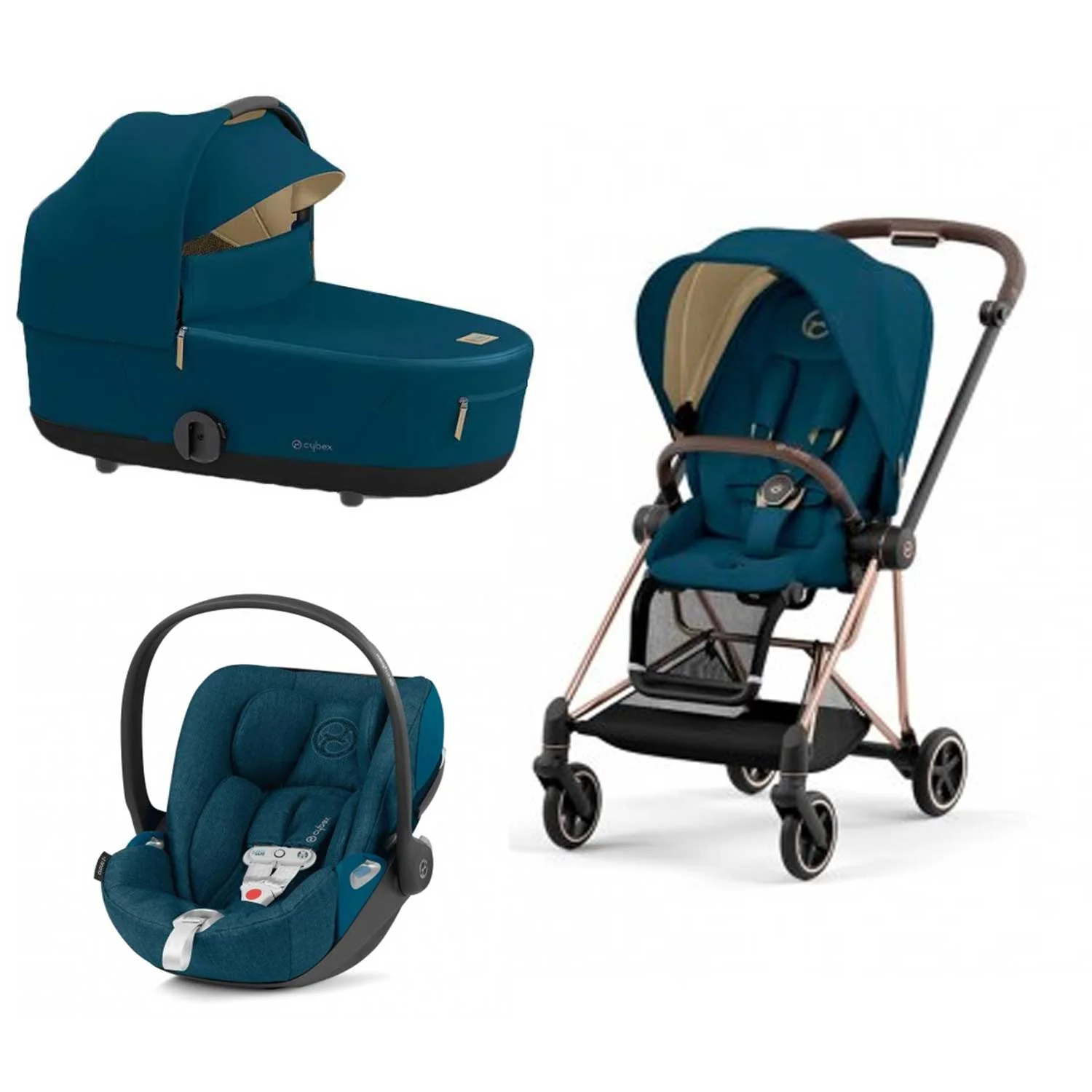 Cybex -  Trio Mios 2022 Con Seggiolino Auto Cloud Z ISize - Image 3