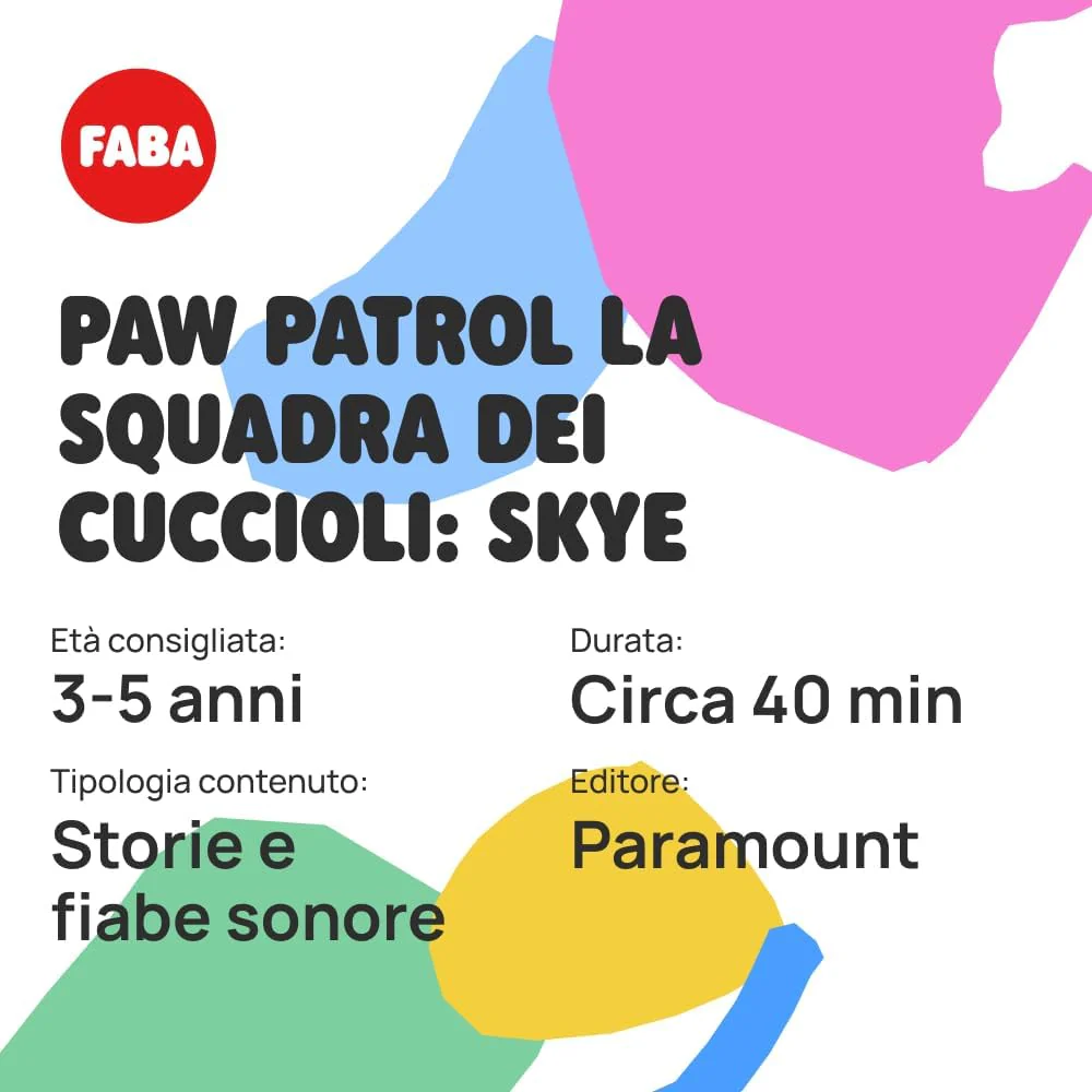 Faba - PAW Patrol la squadra dei cuccioli: Skye - Image 5