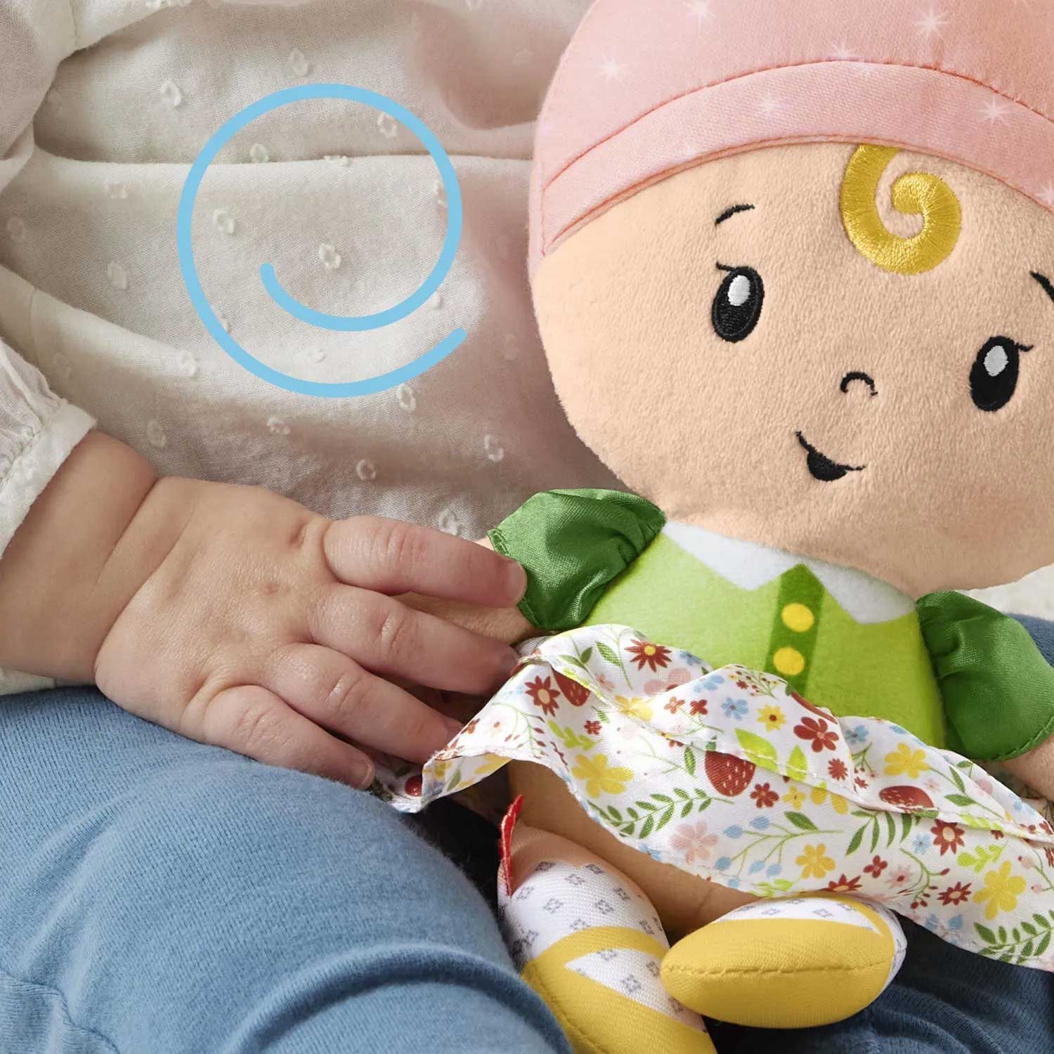 Fisher Price - Bambolina Coccole E Abbracci HXK44 - Image 4