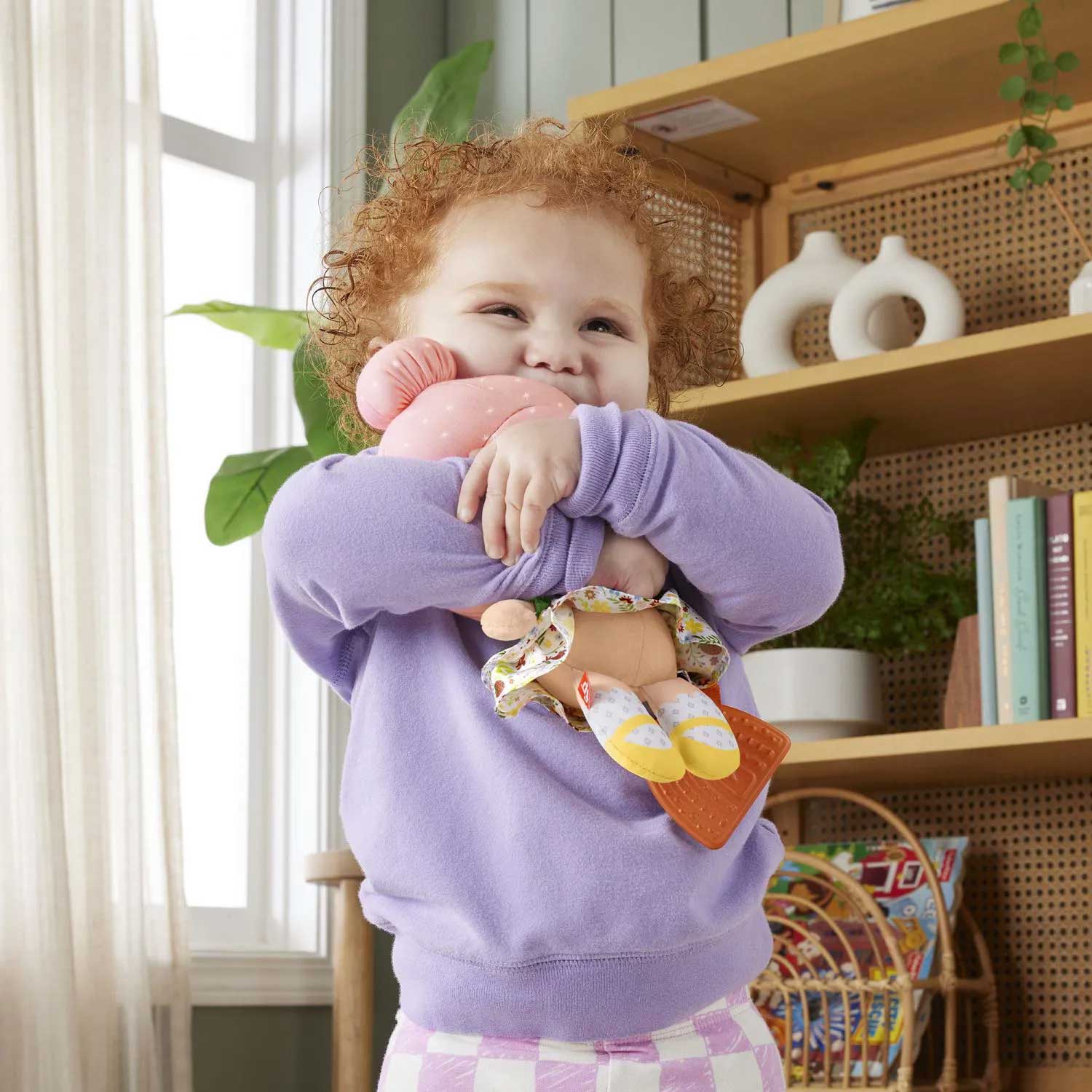 Fisher Price - Bambolina Coccole E Abbracci HXK44 - Image 6