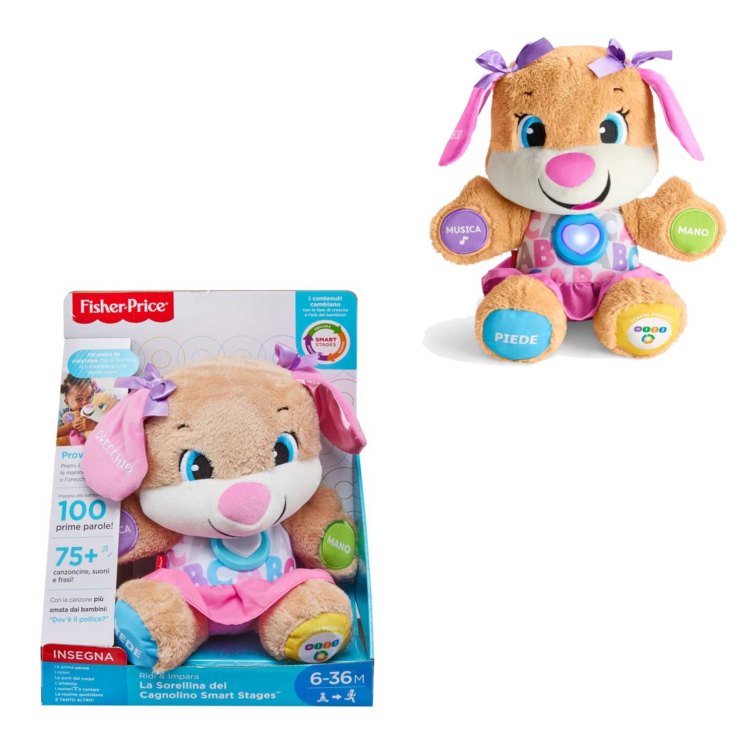 Fisher Price - Il Cagnolino e La sorellina del Cagnolino Smart Stages - Image 3