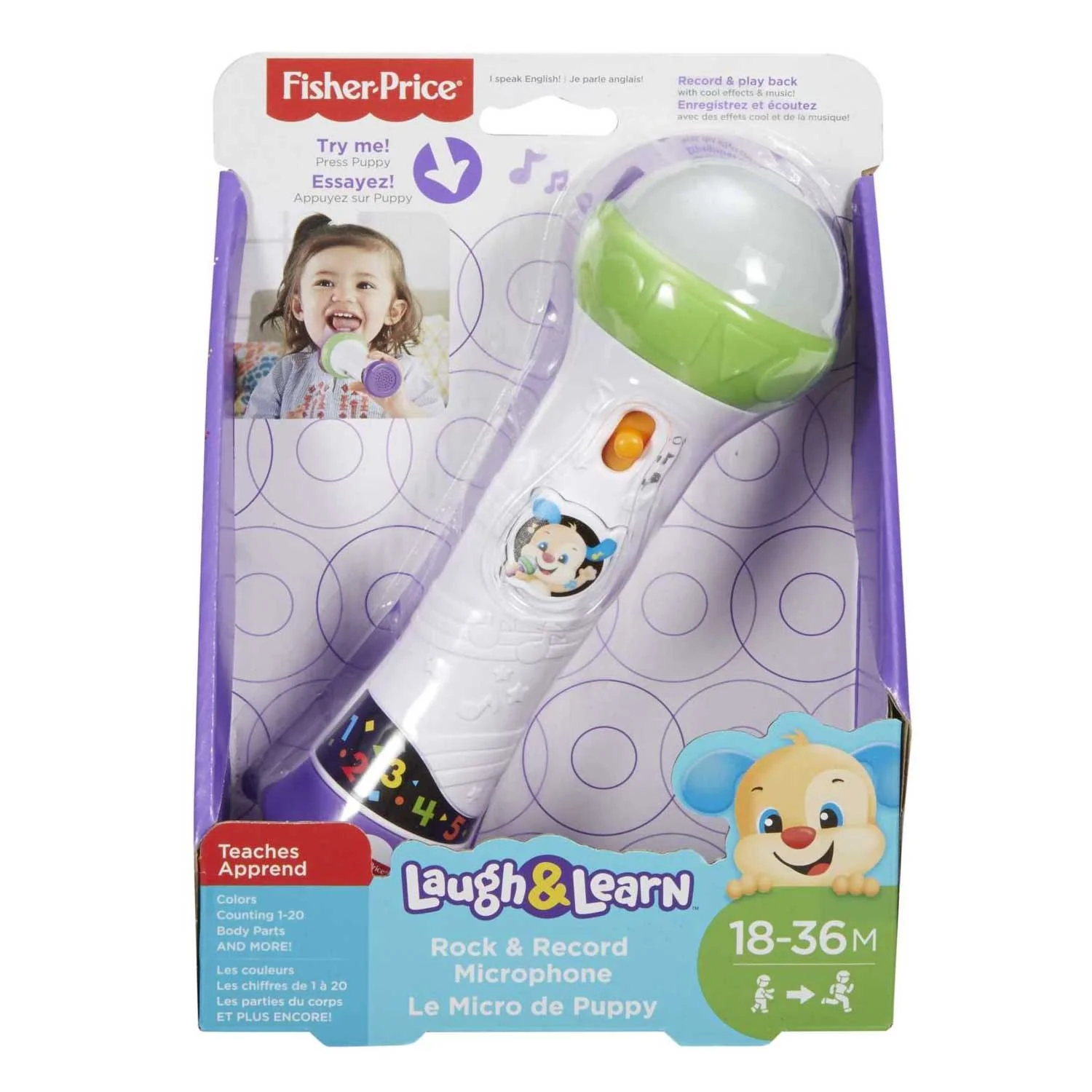 Fisher Price - Microfono Baby Rock FBP33 - Image 4