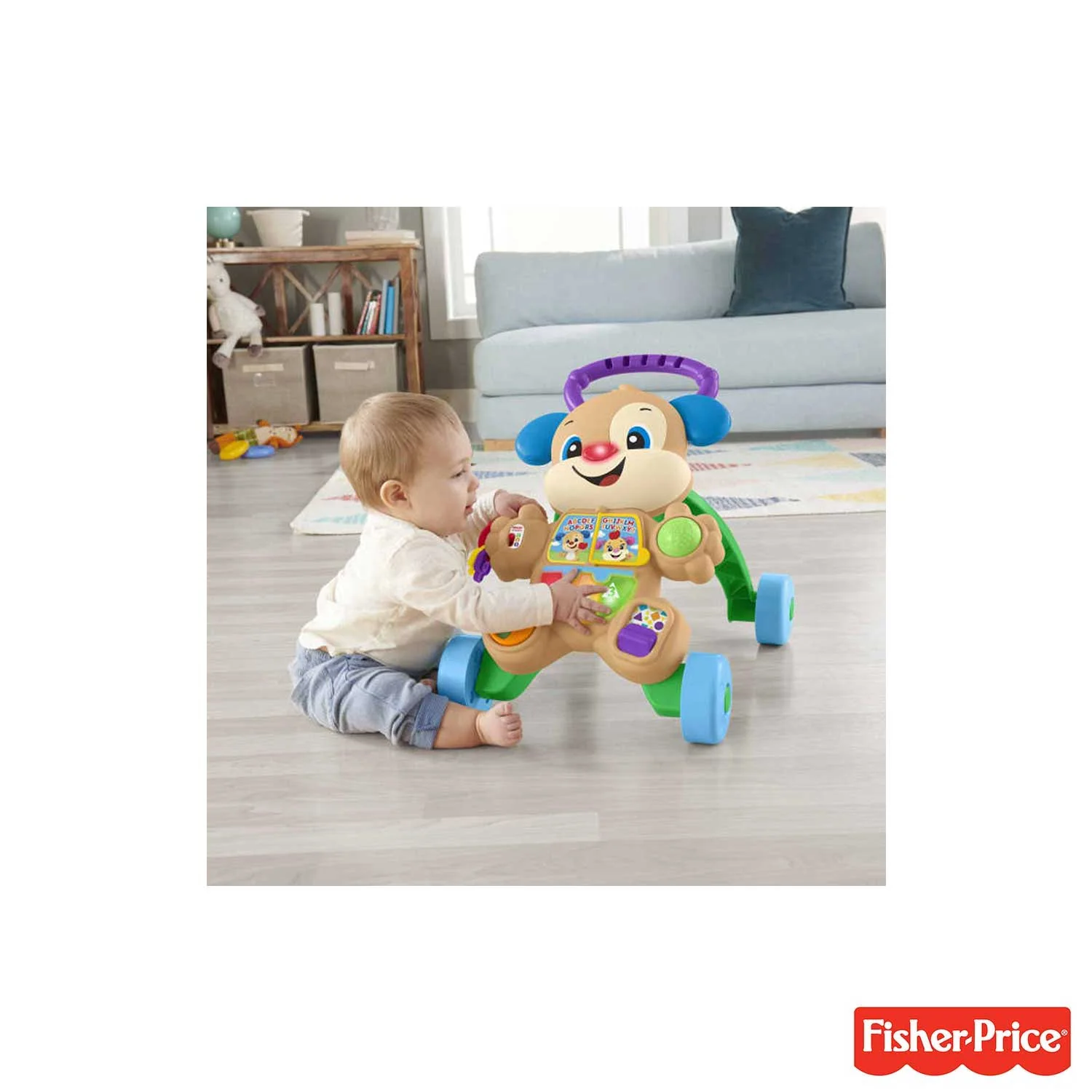 Fisher Price - Ridi & Impara Smart Stages Cagnolino Primi Passi HHX15 - Image 3
