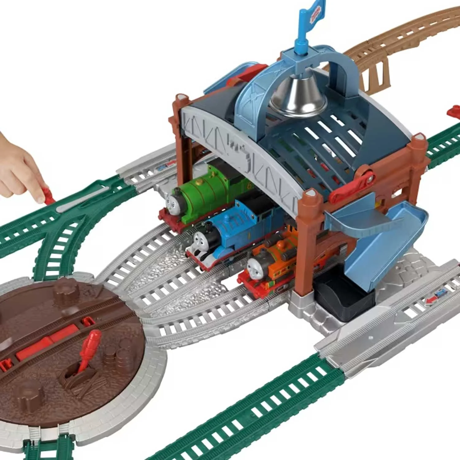 Fisher Price - Thomas & Friends Pista Centro Di Consegna Barili JDF26 - Image 3