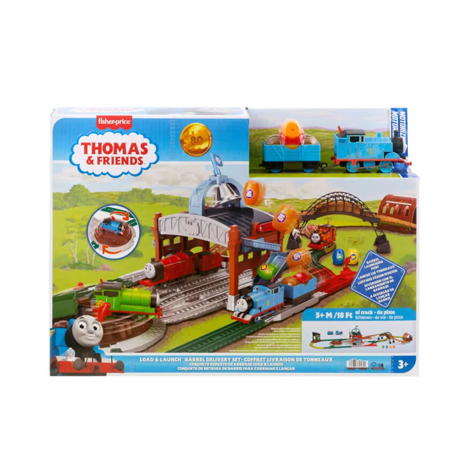 Fisher Price - Thomas & Friends Pista Centro Di Consegna Barili JDF26 - Image 6