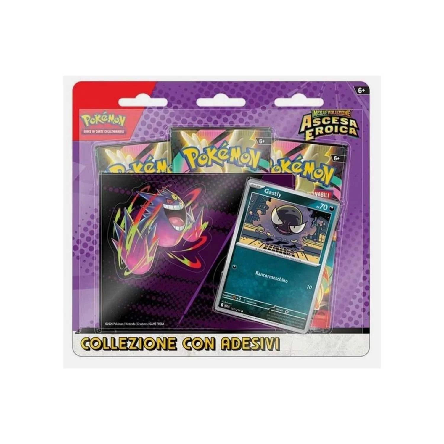 Gamevision - Pokemon Collezione Con Adesivo Megaevoluzione Ascesa Eroica - Image 2