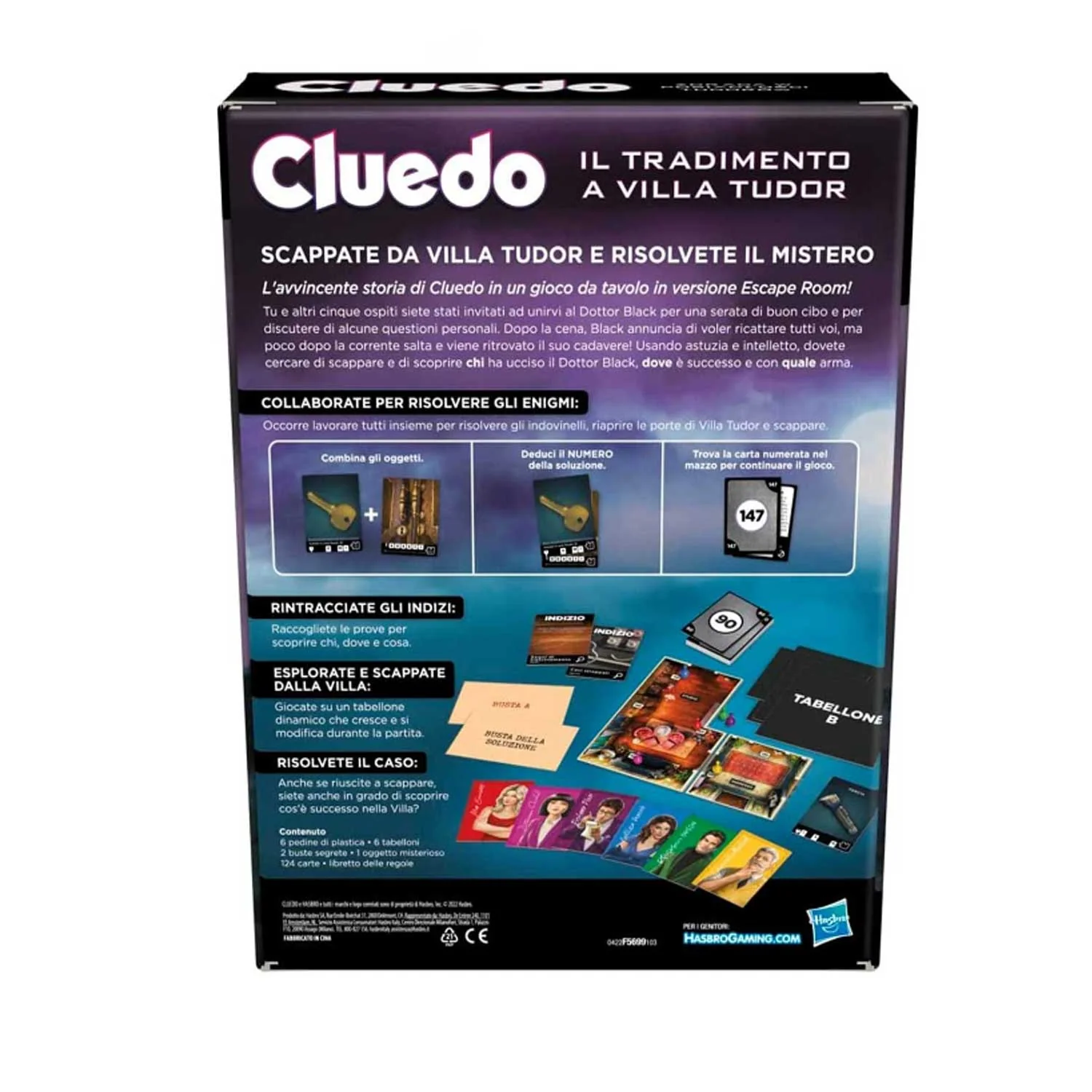 Hasbro - Cluedo Escape Il Tradimento a Villa Tudor F5699103 - Image 3
