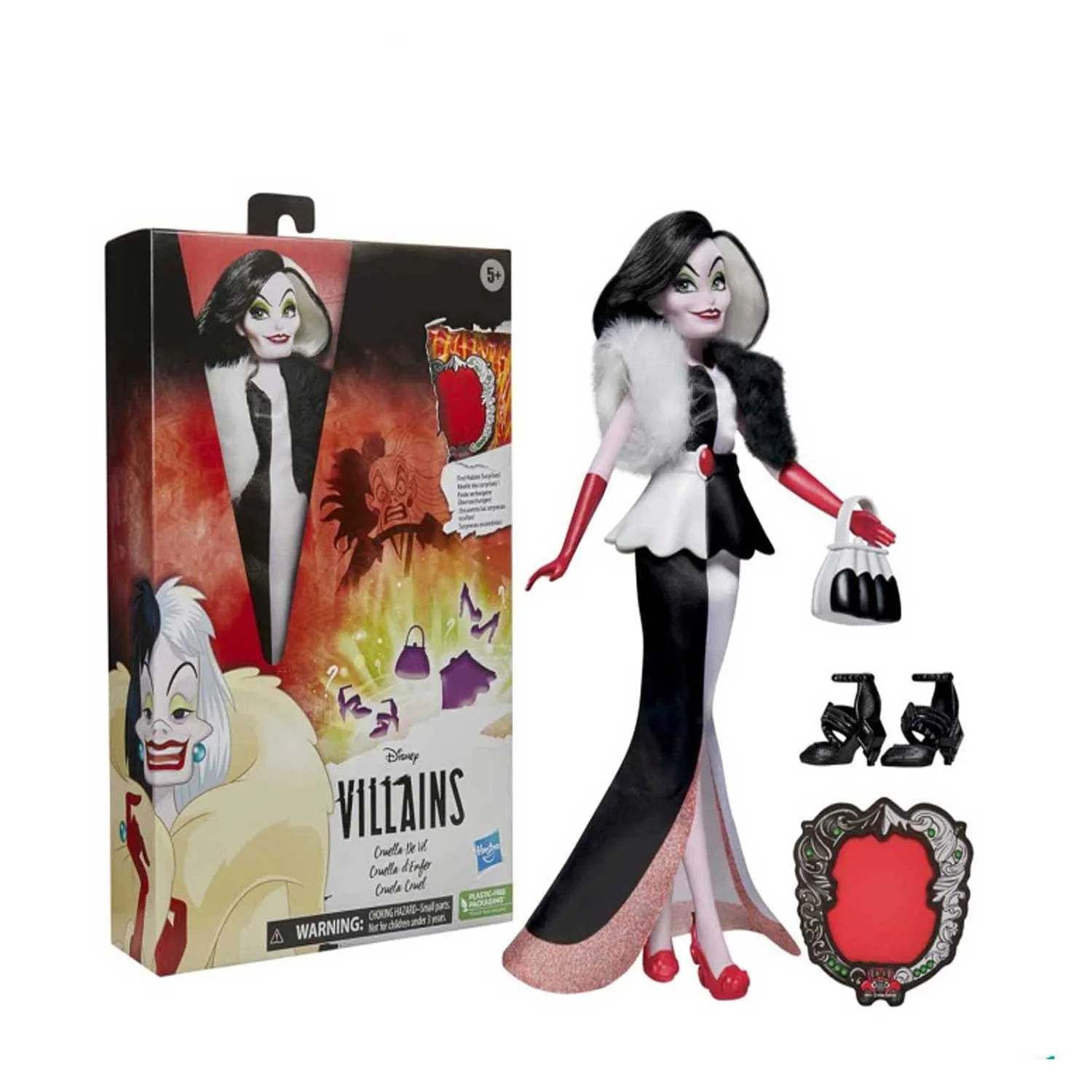 Hasbro - Disney Princess Bambola Villains Crudelia F4563 - Image 2