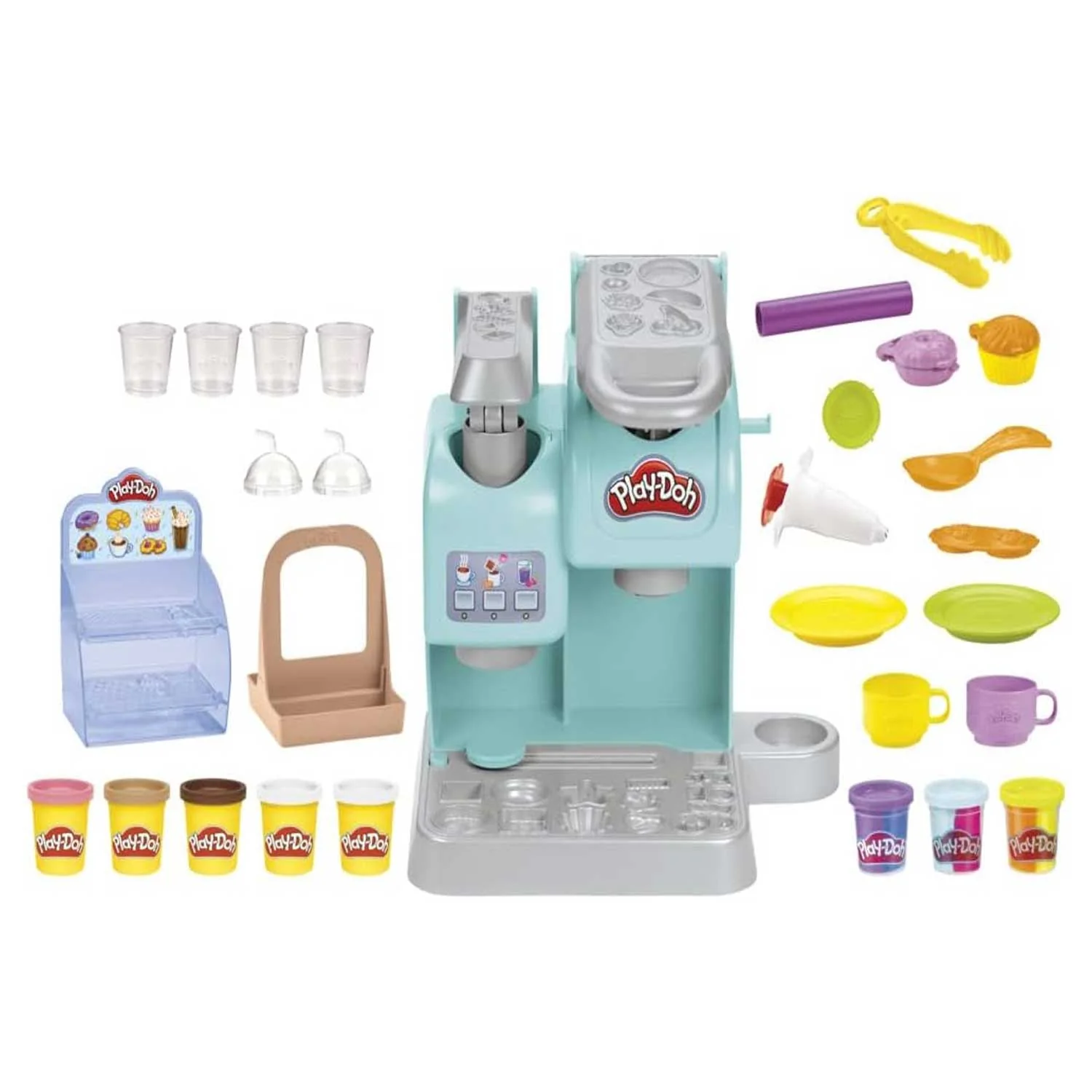 Hasbro - Play-Doh Kitchen Creations La Caffetteria Super Colorata F58365L0 - Image 3