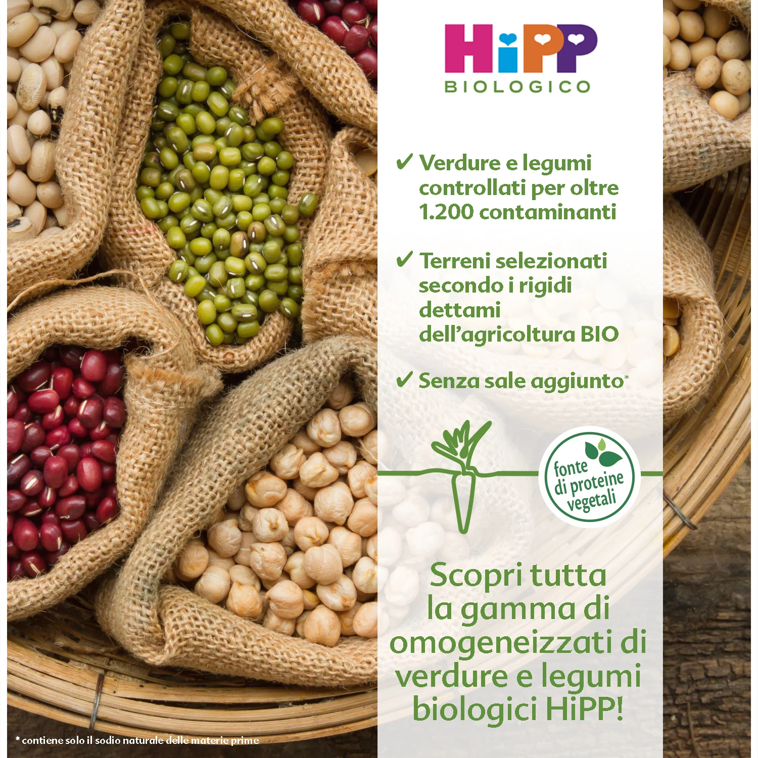 Hipp - Omogeneizzato Verdure E Legumi: Confezione 2x80 gr - Image 2