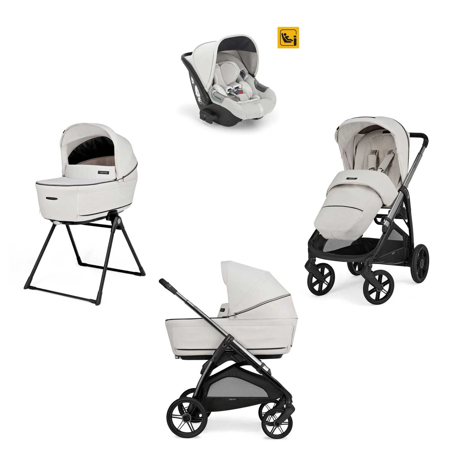 Inglesina - Trio Aptica Con Seggiolino Auto Darwin Isize - Image 11