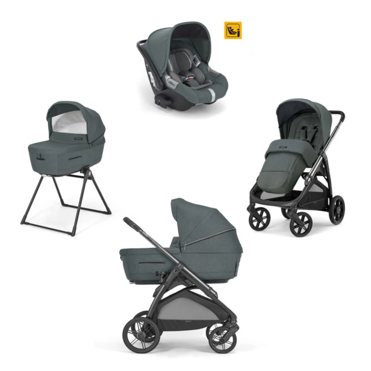 Inglesina - Trio Aptica Con Seggiolino Auto Darwin Isize - Image 5