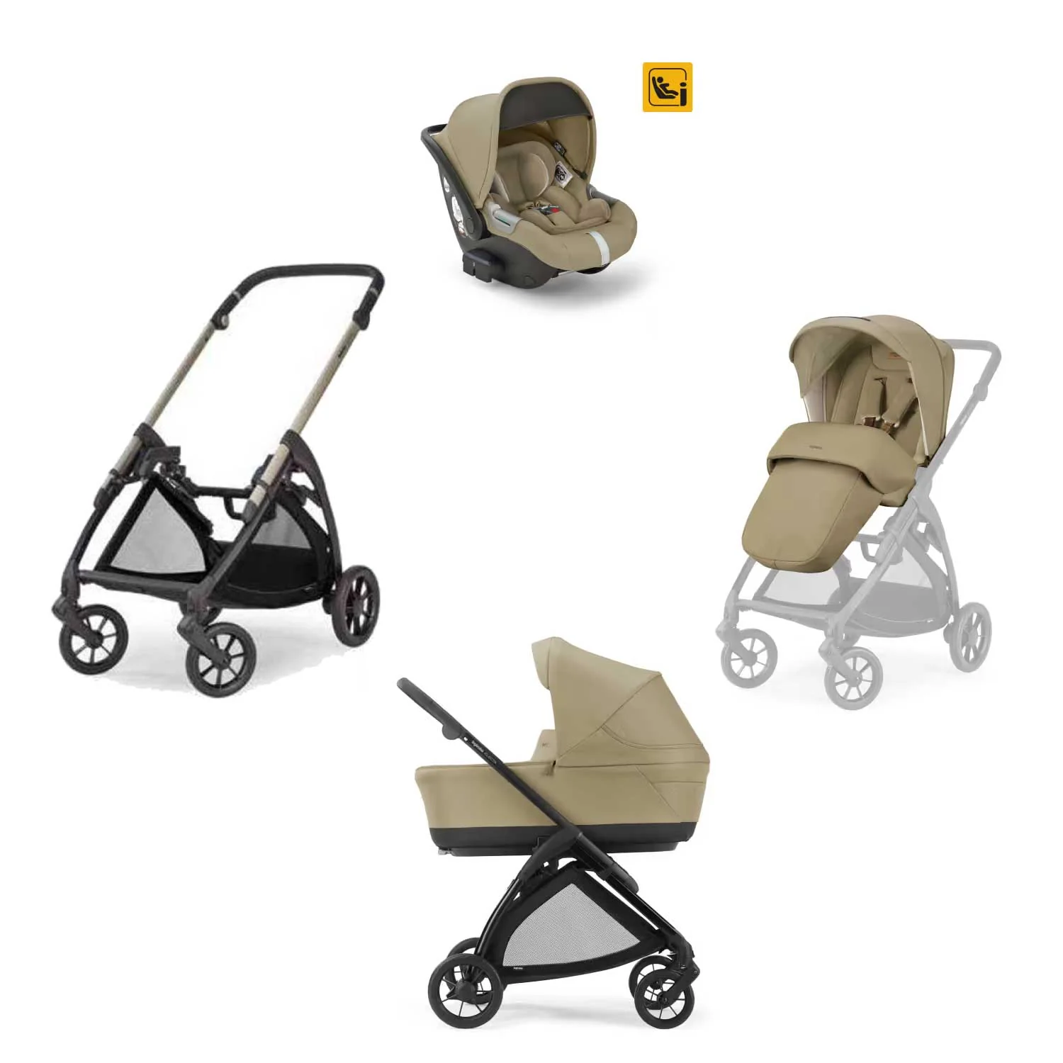 Inglesina - Trio Electa Con Seggiolino Auto Darwin Isize - Image 23
