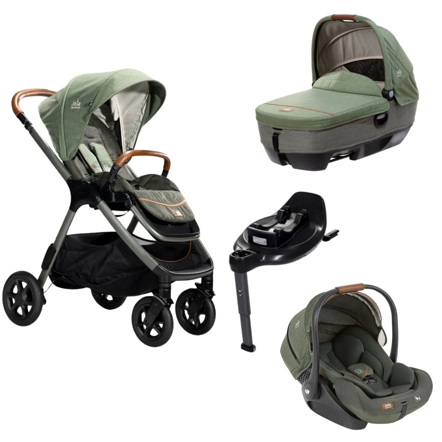 Joie - Trio Con Passeggino Finiti +Navicella Calmi + S.A. I Level Recline + Base Omaggio - Image 12