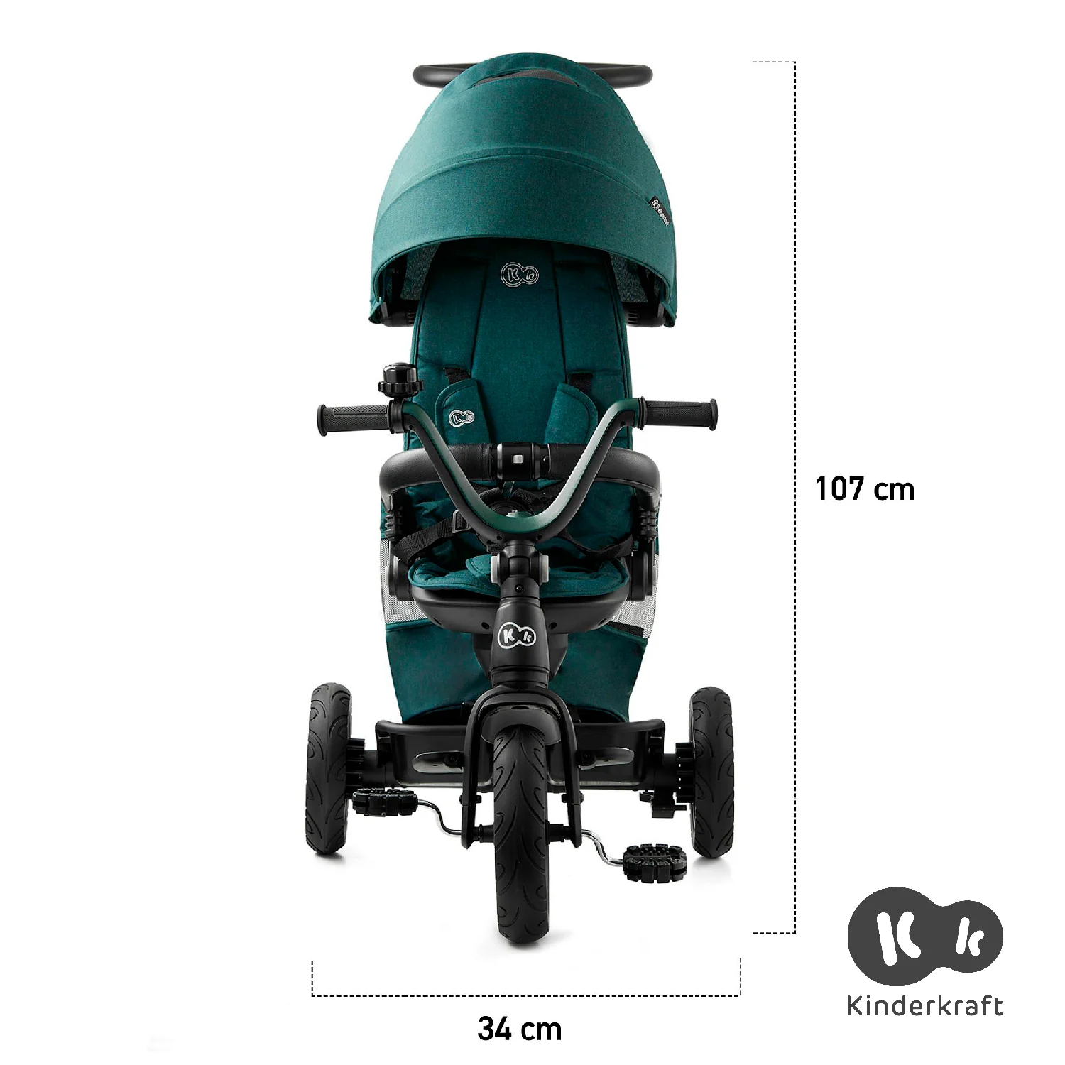 Kinderkraft - Triciclo EasyTwist da 9 mesi a 5 anni - Image 10