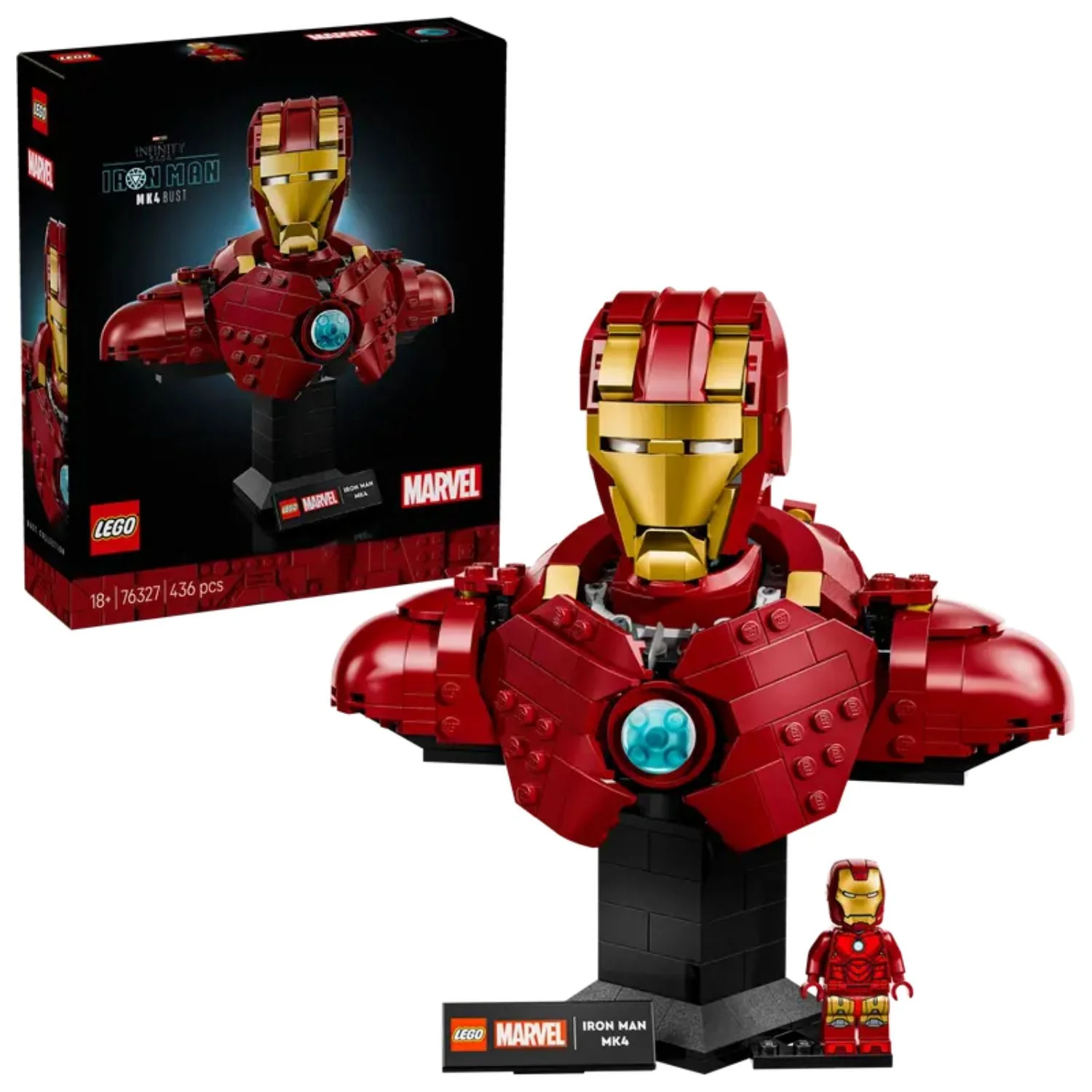 LEGO - Marvel Busto di Iron Man MK4 76327 - Image 2