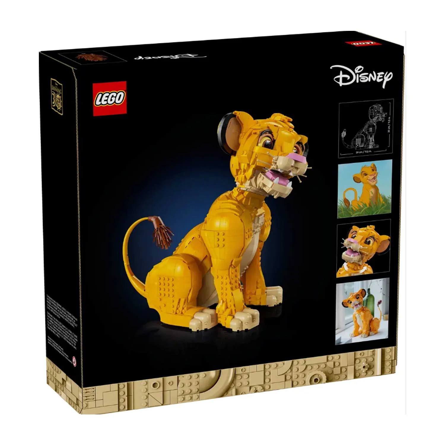 LEGO - Disney Classic: Giovane Simba, Re Leone 43247