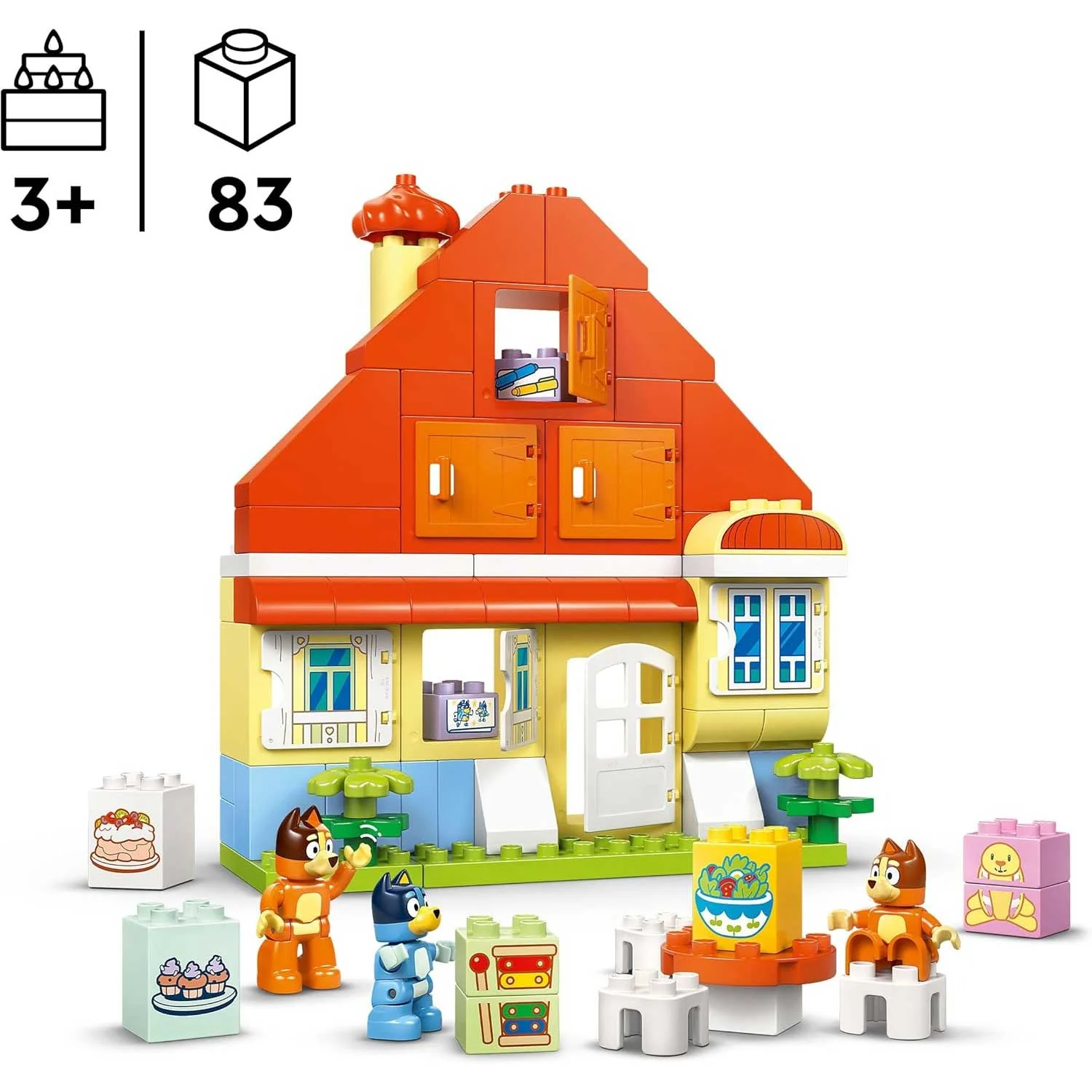 LEGO - Duplo Bluey Casa Della Famiglia Di Bluey Con Gioco Di Memoria 10459 - Image 3