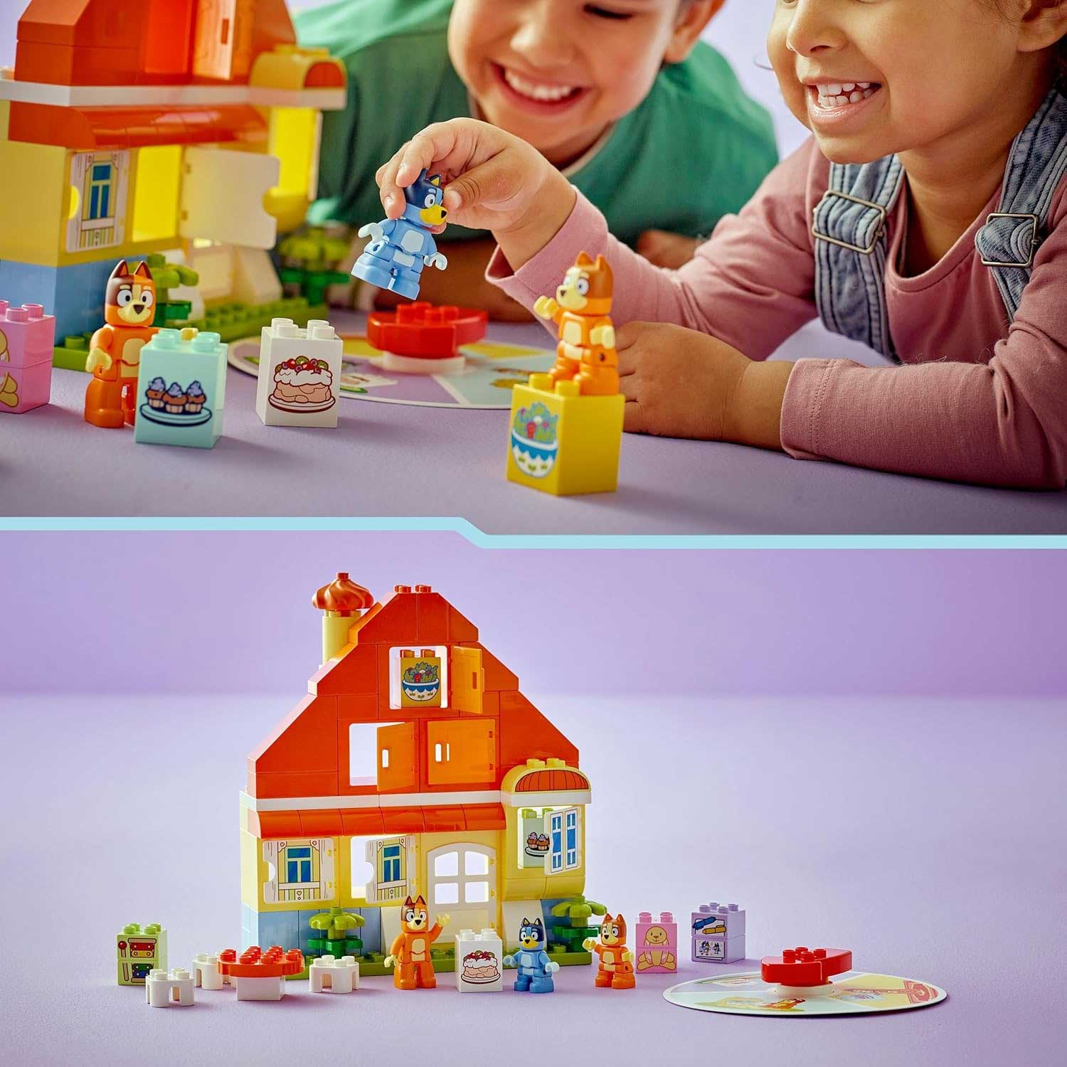 LEGO - Duplo Bluey Casa Della Famiglia Di Bluey Con Gioco Di Memoria 10459 - Image 6