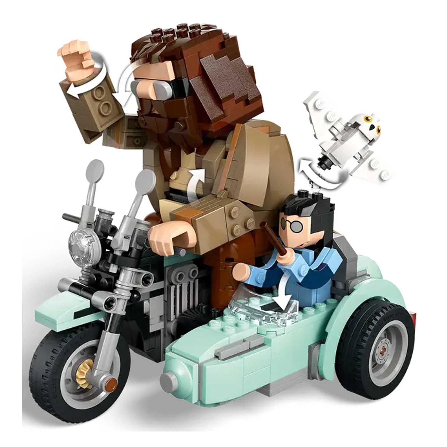 LEGO - Giro Sul Sidecar Di Hagrid E Harry 76443 - Image 4