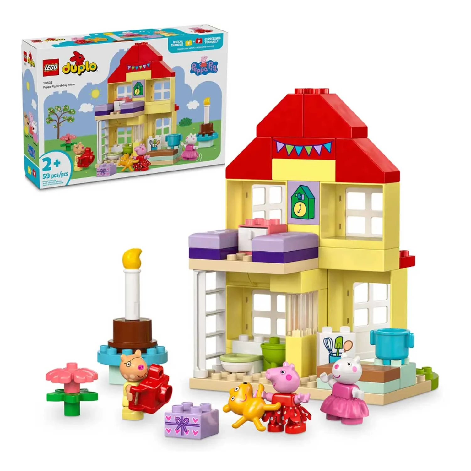 LEGO - Duplo: La Casa Del Compleanno Di Peppa Pig 10433 - Image 2