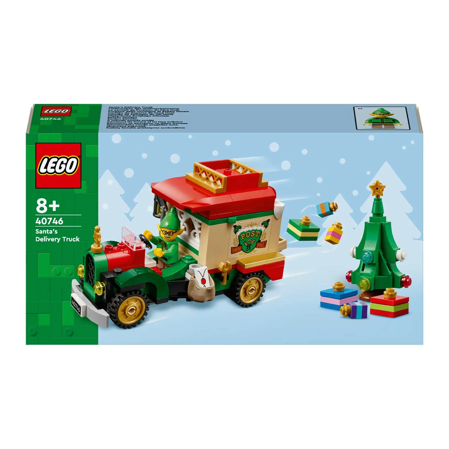 LEGO - Lel Seasons And Occasions Furgone Delle Consegne Di Babbo Natale 40746