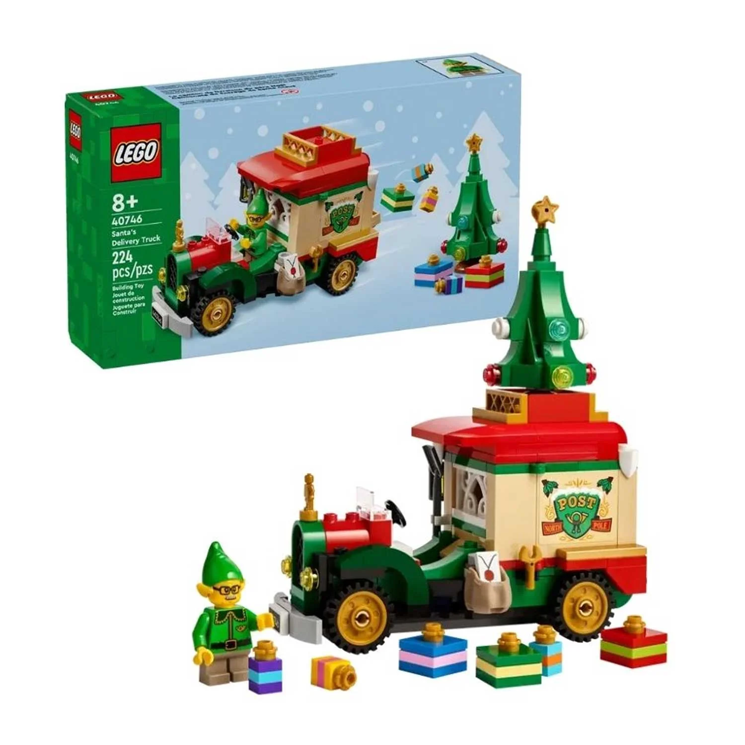 LEGO - Lel Seasons And Occasions Furgone Delle Consegne Di Babbo Natale 40746 - Image 2