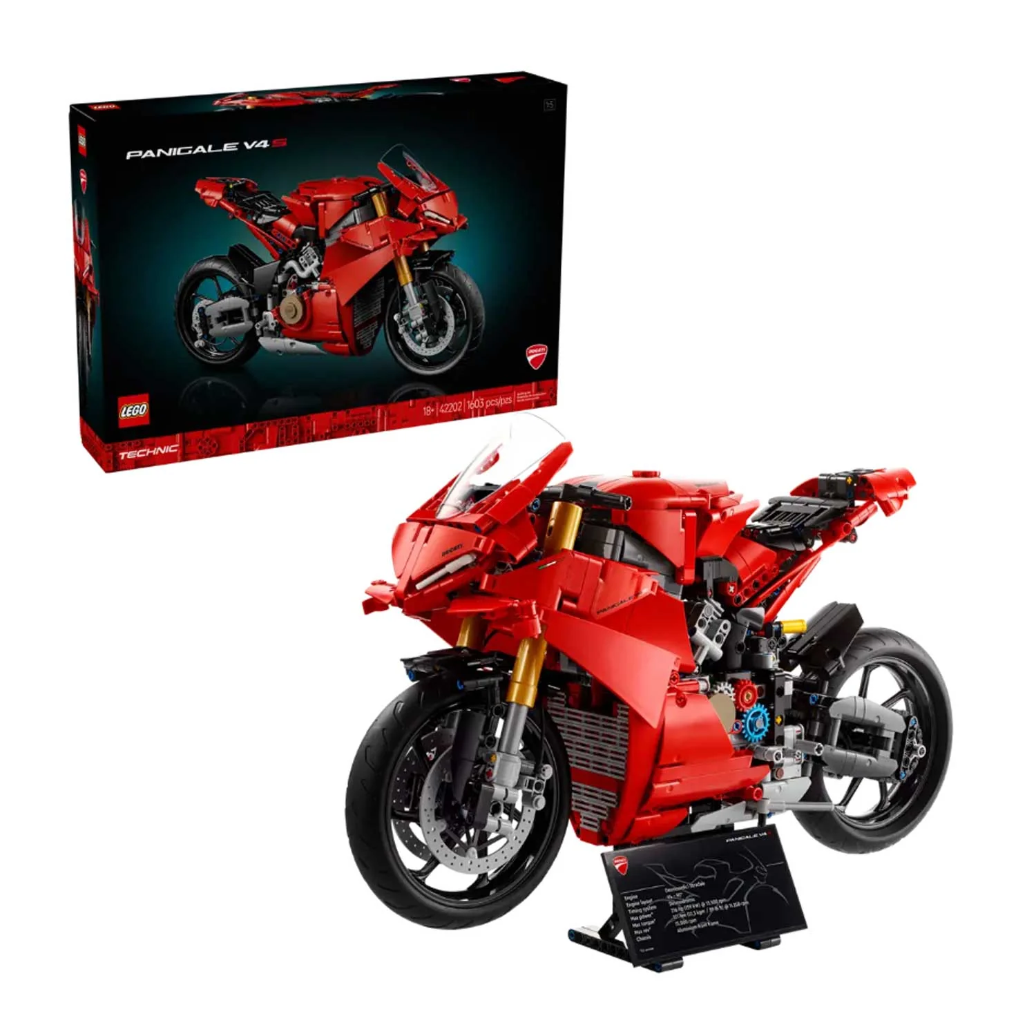LEGO - Linea Technic: Motocicletta Ducati Panigale V4 S 42202 - Image 2