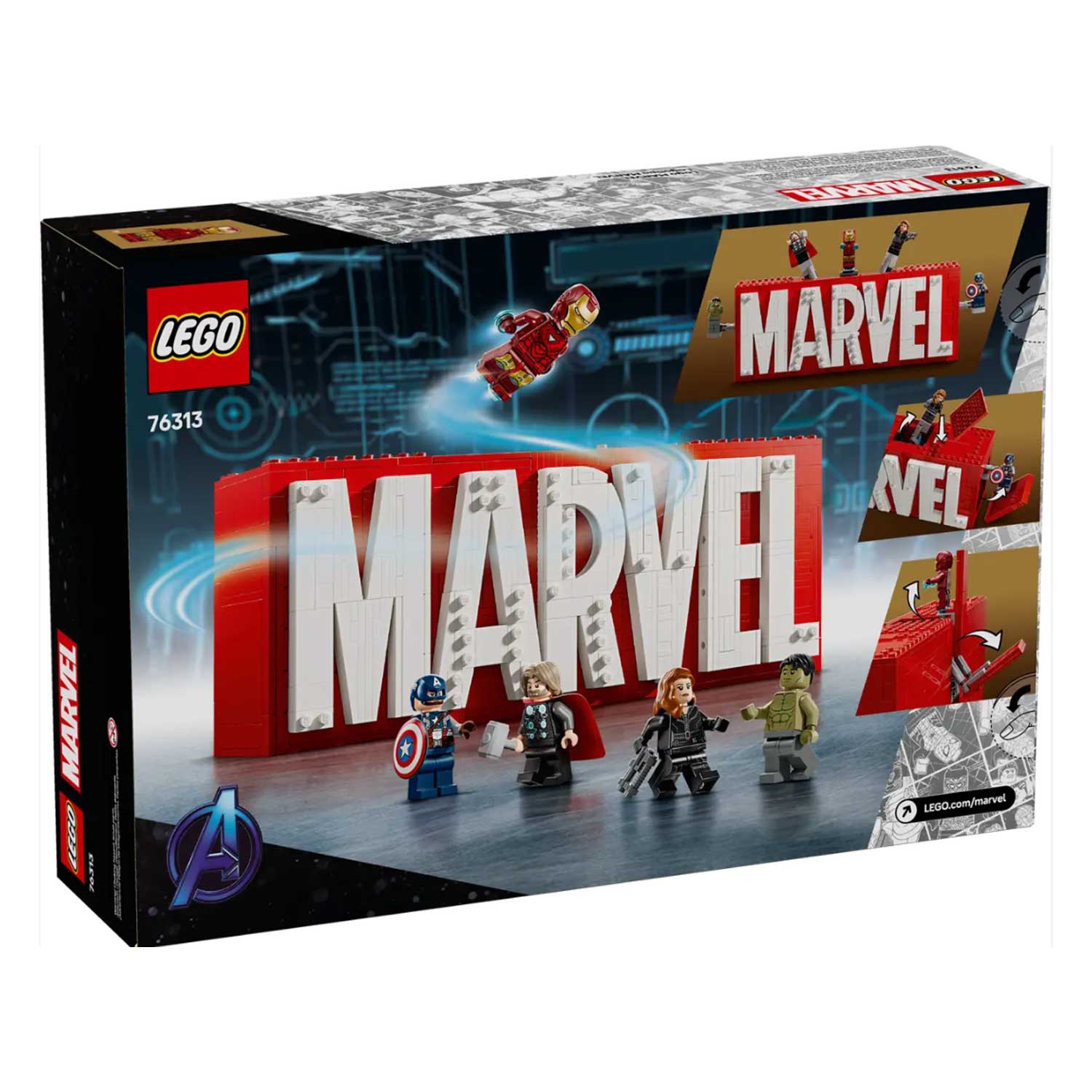 LEGO - Logo E Minifigure Marvel 76313 - Image 9