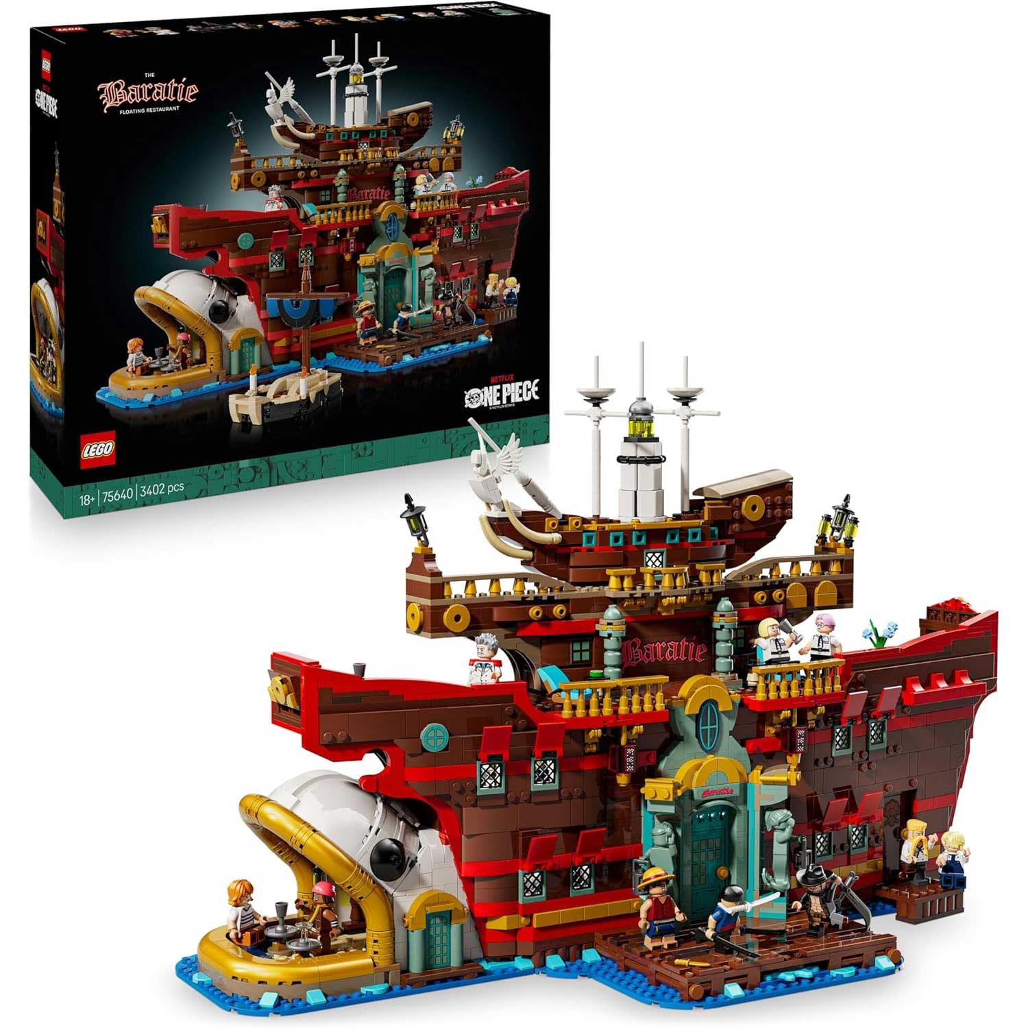 LEGO - One Piece Baratie Il ristorante galleggiante 75640 - Image 2