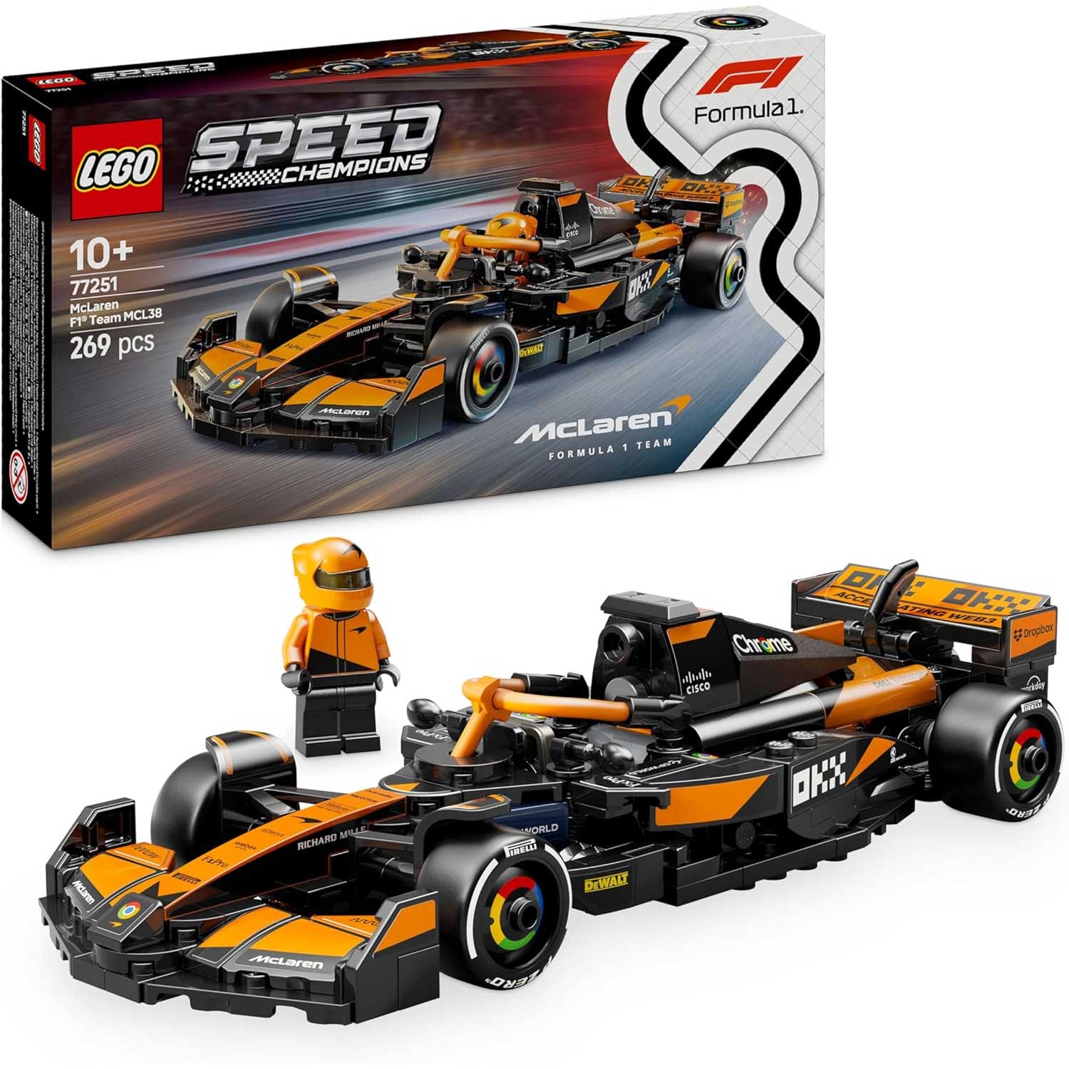 LEGO - Speed Champions Auto Da Corsa Mclaren F1 Team Mcl38 77251 - Image 2