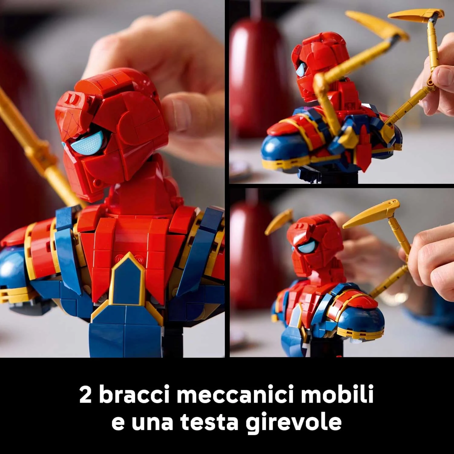 LEGO - Super Heroes Marvel Busto Di Iron Spider-Man 76326 - Image 4